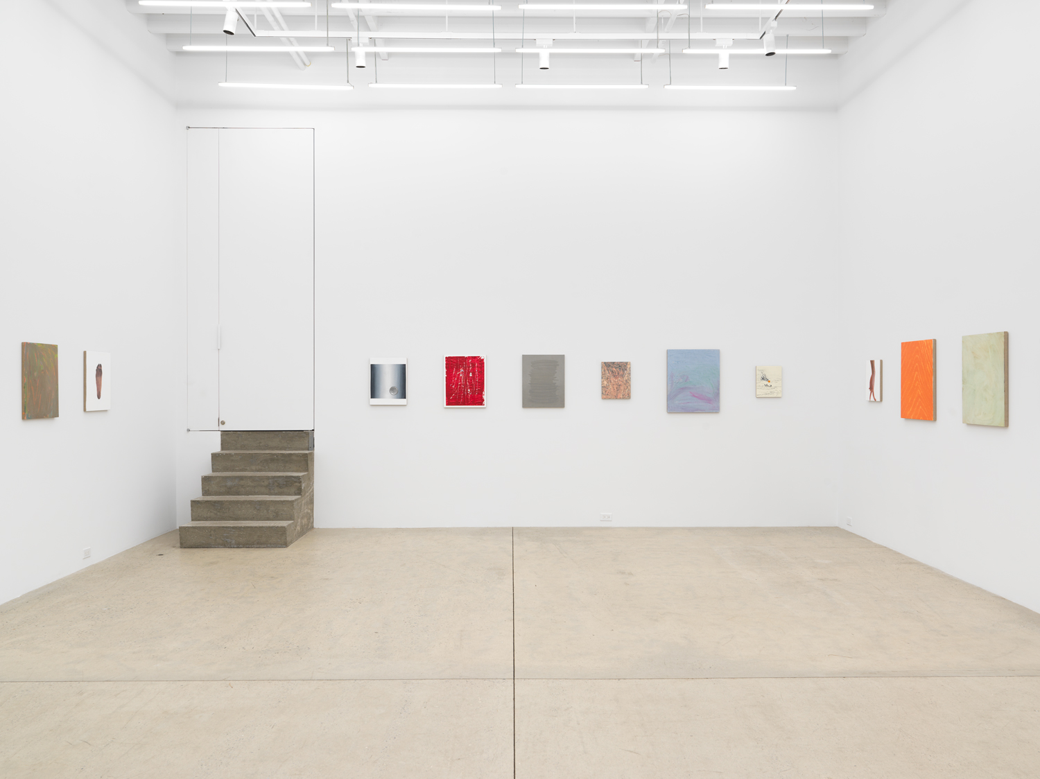 Installation view, Alex Kwartler: Off-Peak, Magenta Plains, New York, NY, 2026