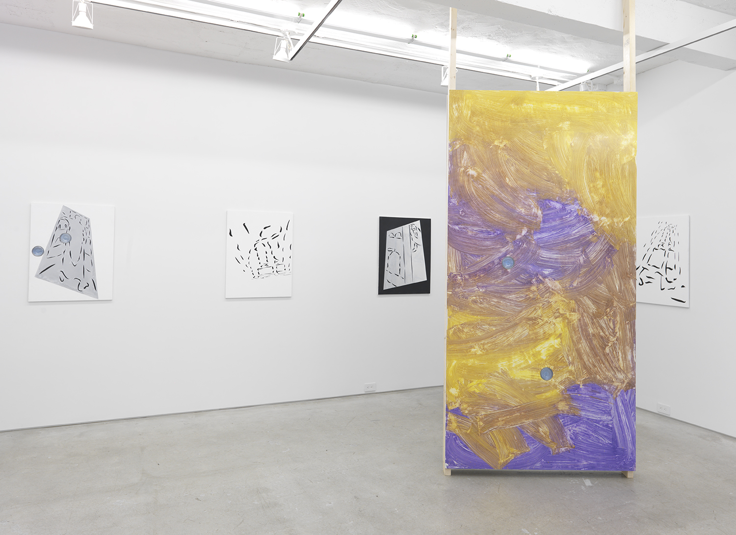 Installation view, Pain Quotidien, Magenta Plains, New York, NY, 2016