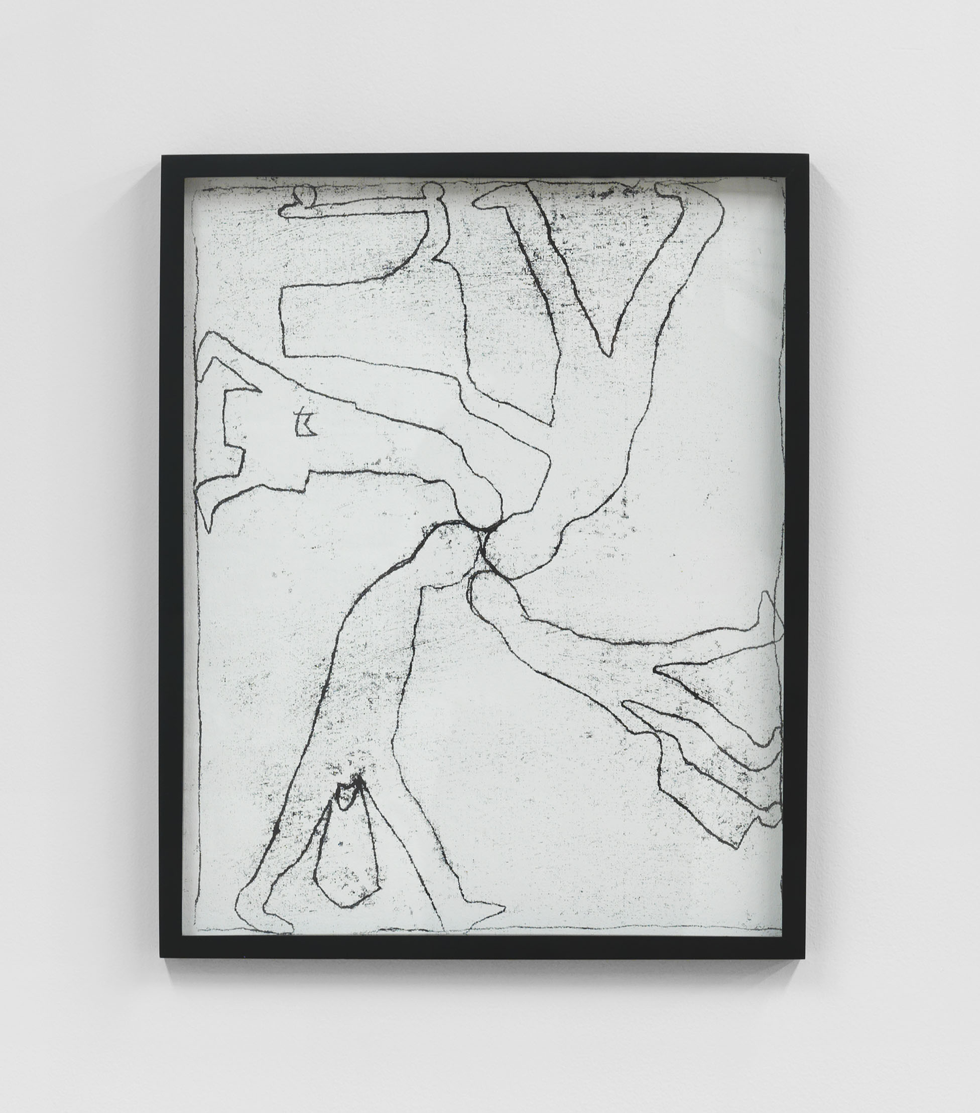 Alex Kwartler, Schleppers (snowflake), 2018, oil on canvas board, 20 x 16 in.