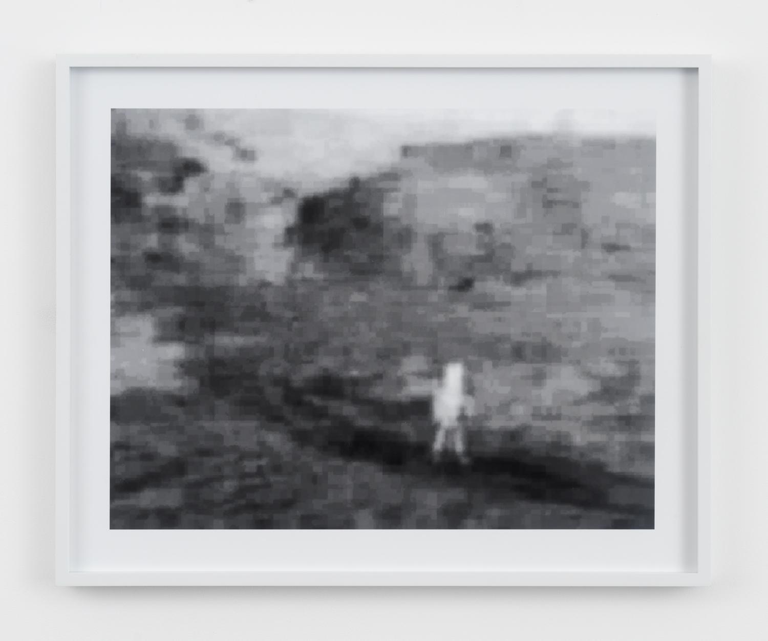 Barbara Ess, Escape (Surveillance Series), 2009, archival pigment print, 20h x 24w in.