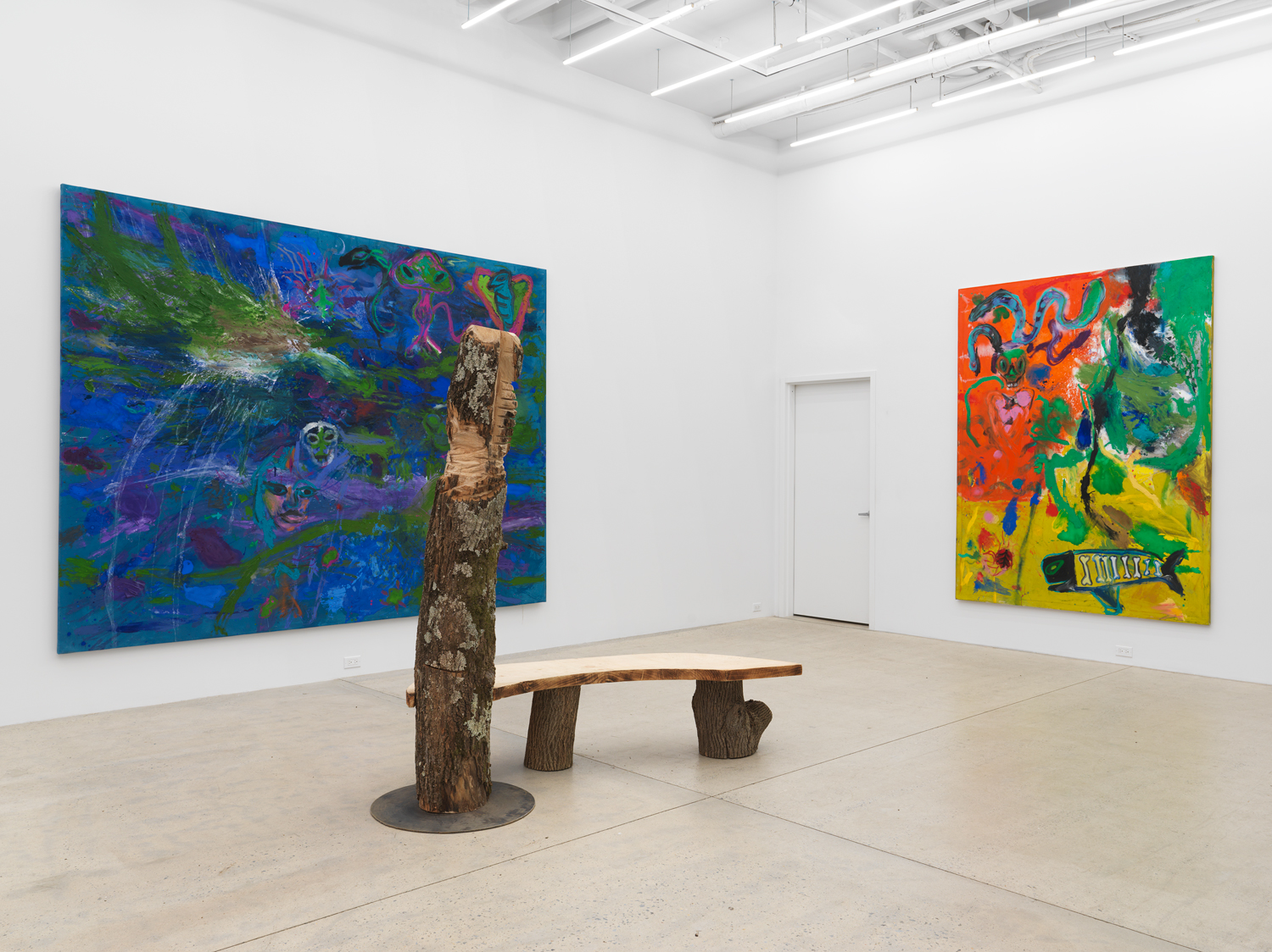 Installation view, Bill Saylor: LOW LEVEL HIGH, Magenta Plains, New York, NY, 2023