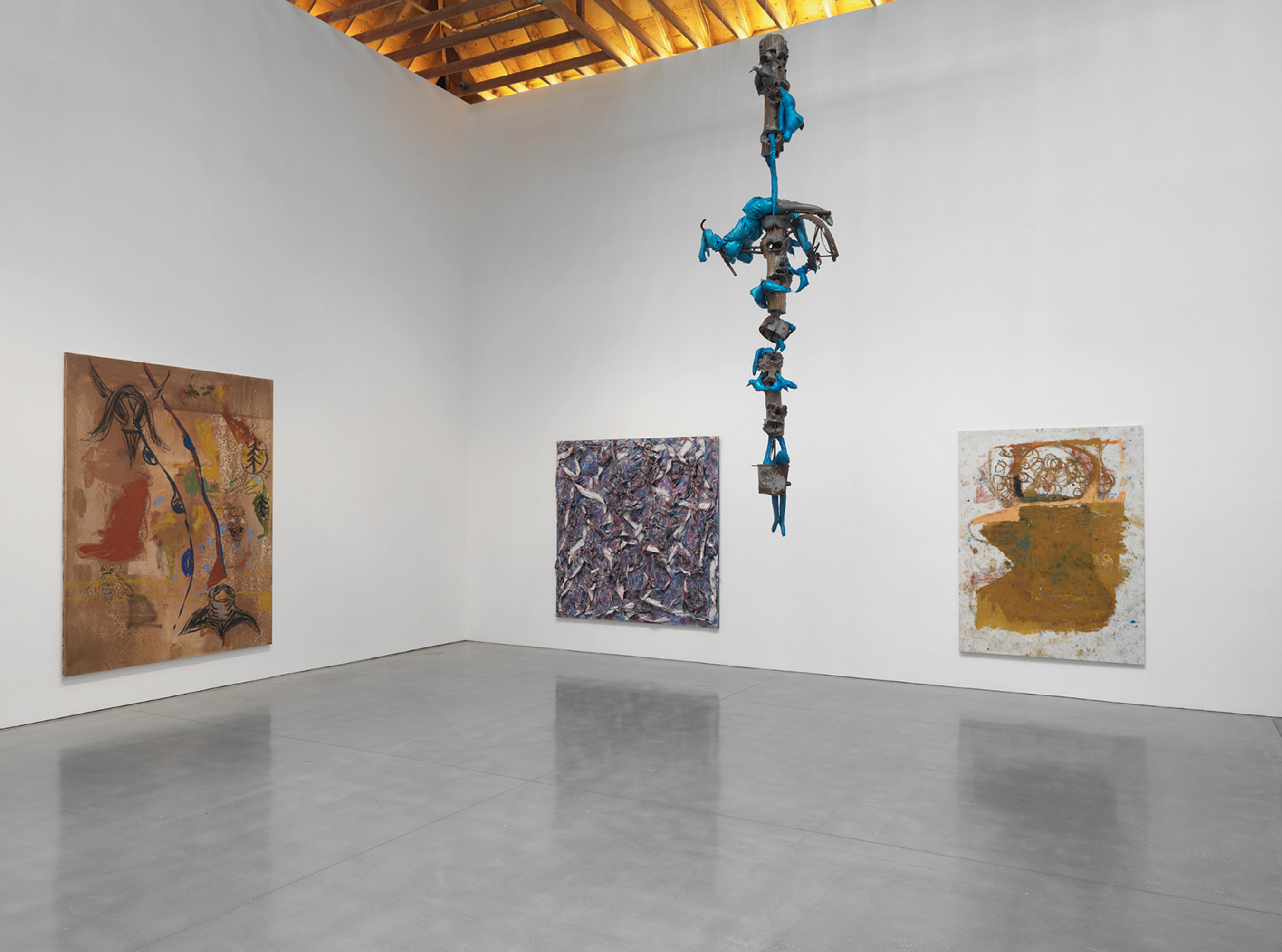 Installation view, Animal Farm, The Brant Foundation, Greenwich, CT, 2017