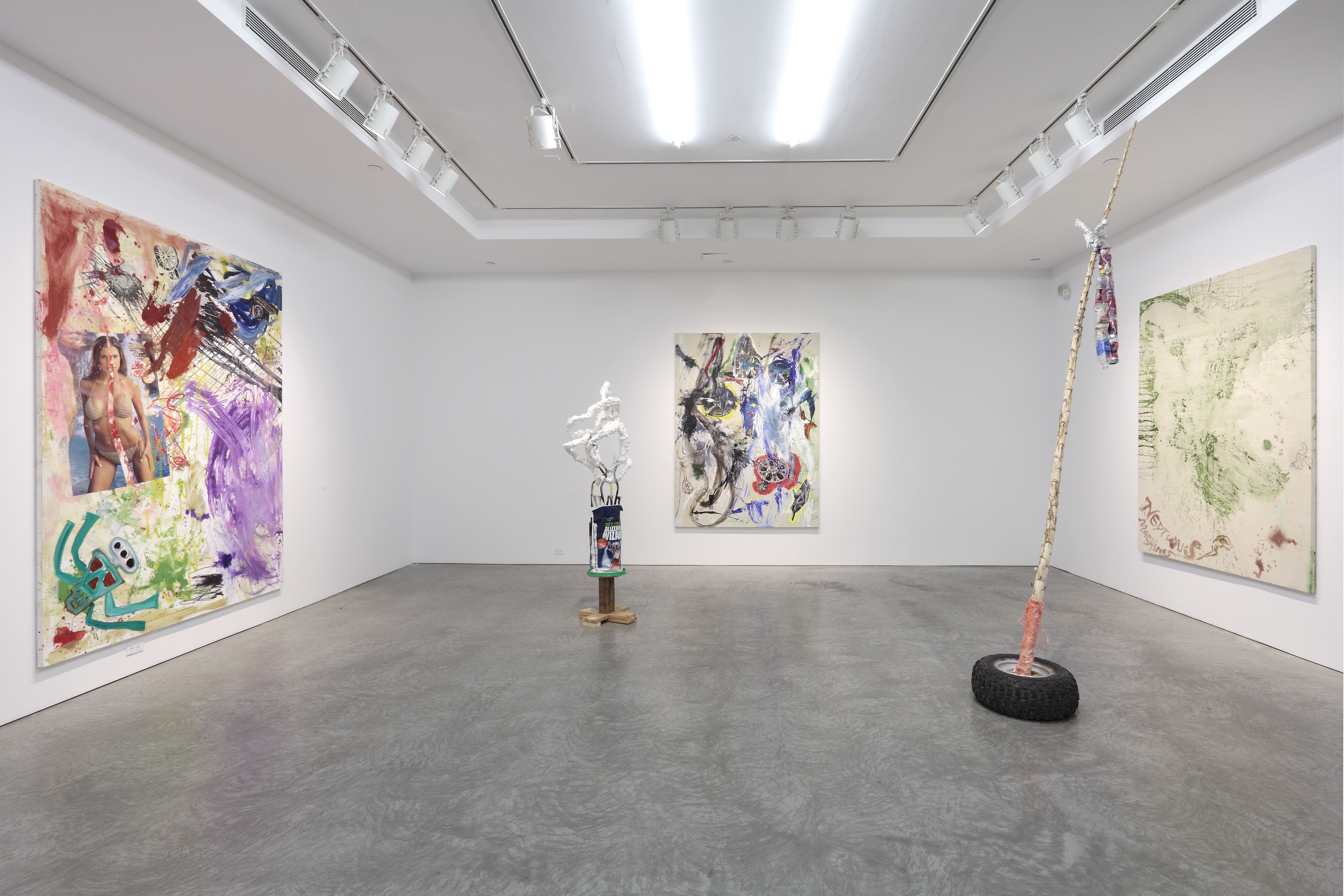 Installation view, Audio Tuna Sunshine, Leo Koenig Inc, New York, NY, 2011