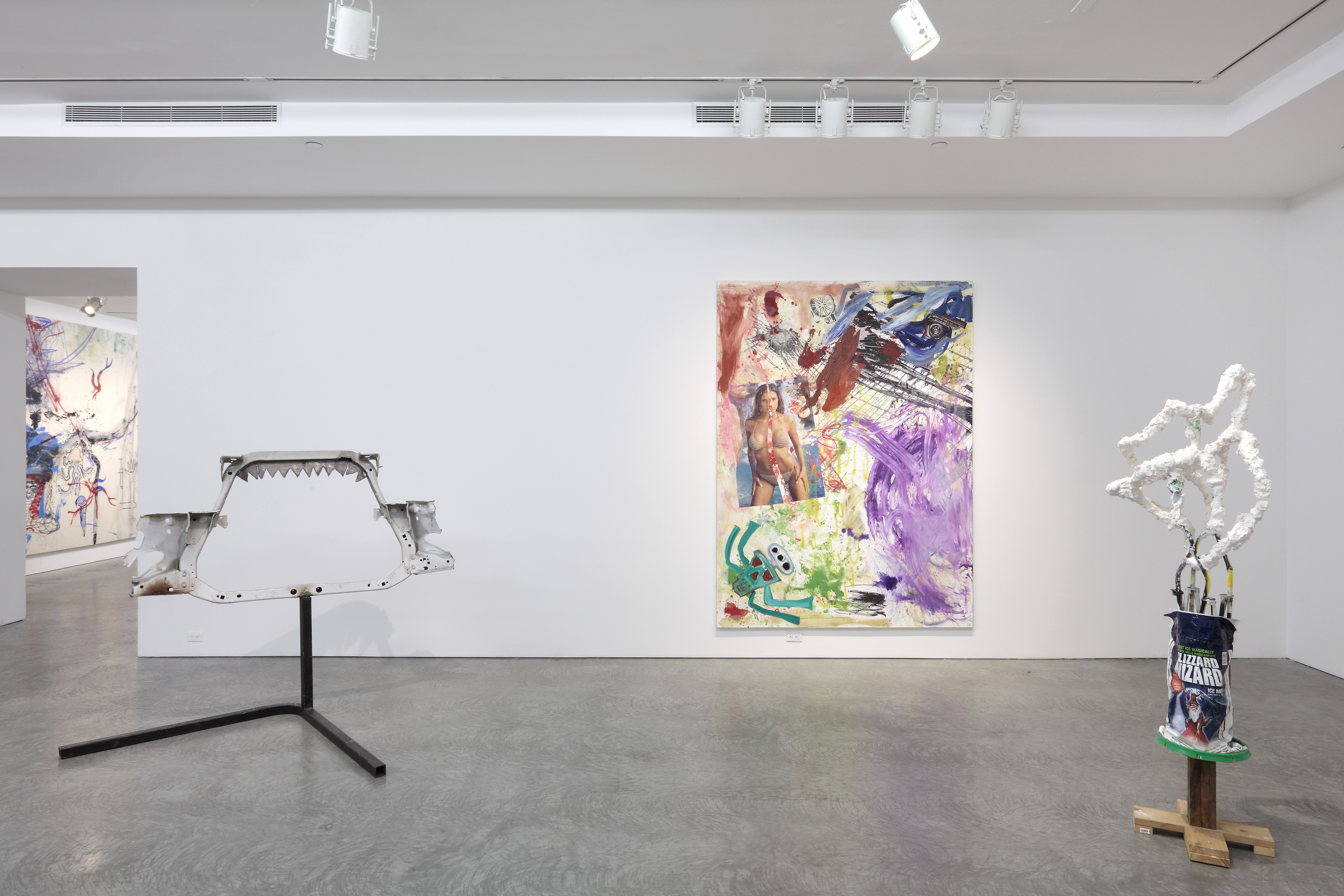 Installation view, Audio Tuna Sunshine, Leo Koenig Inc, New York, NY, 2011