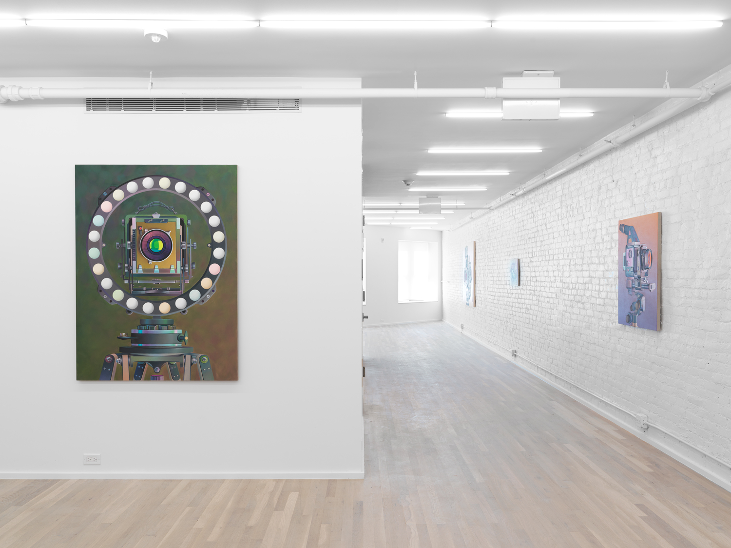 Installation view, Chason Matthams: Glimpse, Magenta Plains, New York, NY 2022.