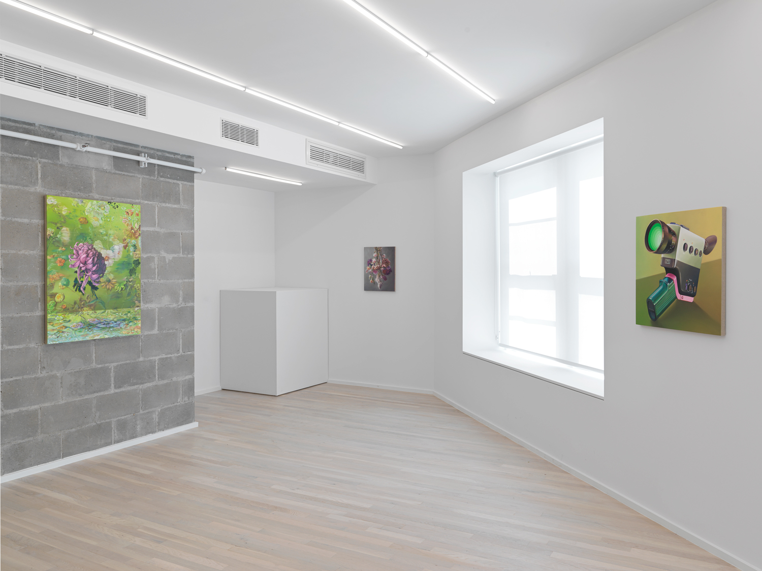Installation view, Chason Matthams: Glimpse, Magenta Plains, New York, NY, 2022