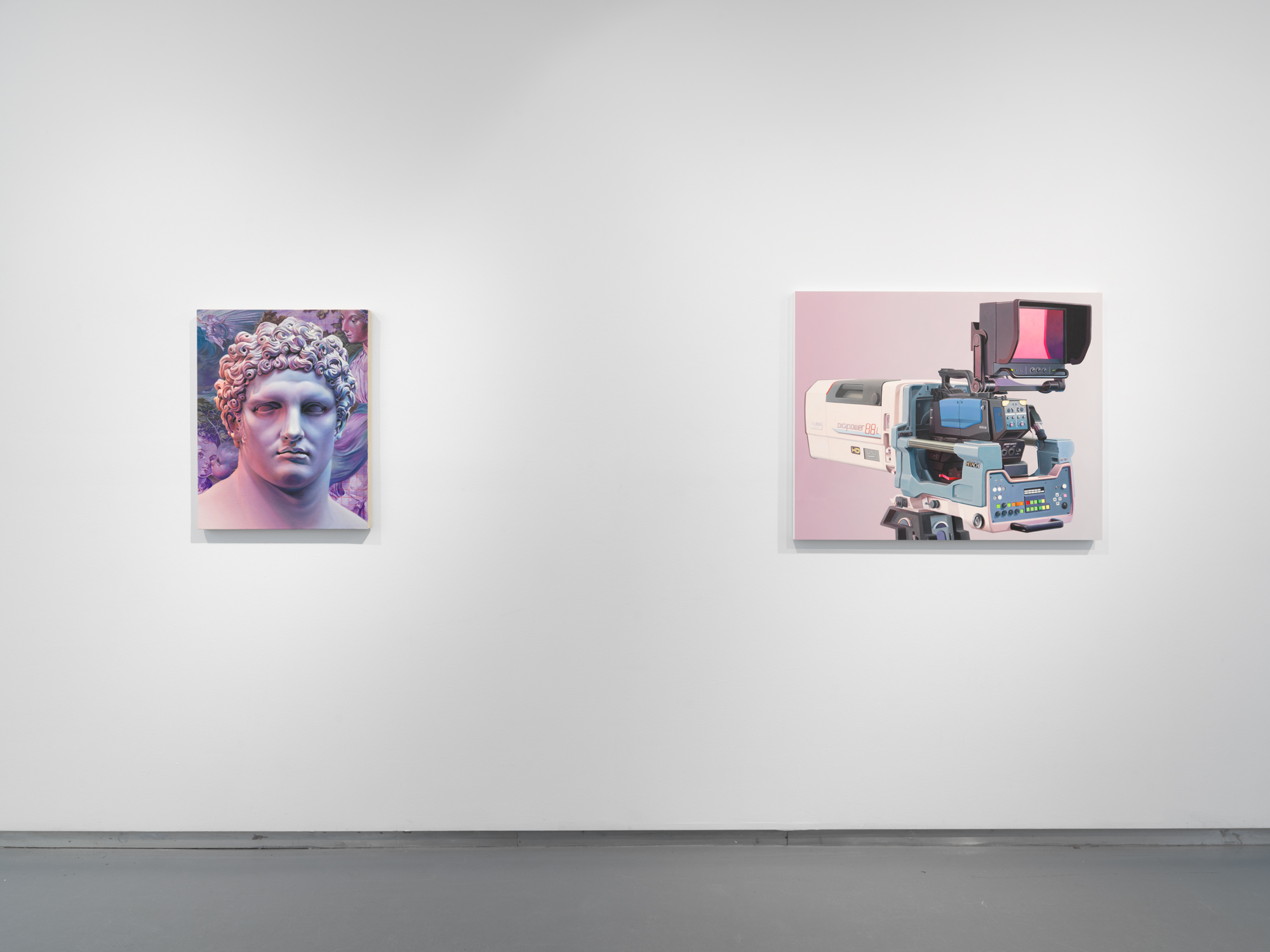 Installation view, Chason Matthams: A Hell for Rainbows, Thierry Goldberg Gallery, New York, NY 2019.