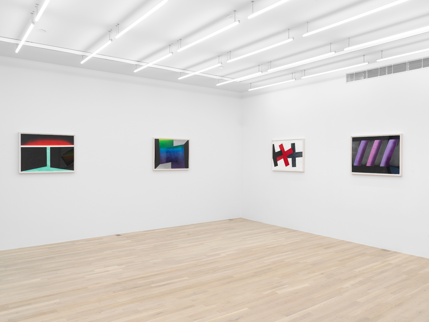 Installation view, Don Dudley: New Work, Magenta Plains, New York, NY 2022.