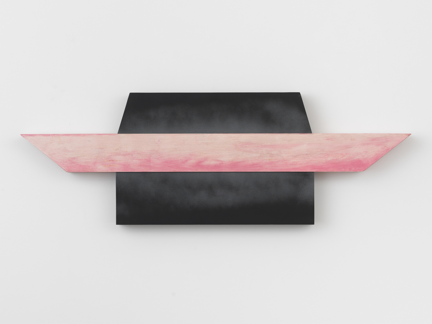 Don Dudley, #176, 2021, Acrylic on birch plywood, 15.50 x 46.25 x 2.50 in.