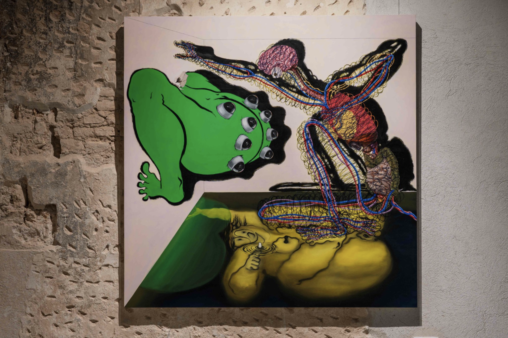 Installation view, Breaking the Joints, Sapieha Palace, Vilnius, LT, 2025