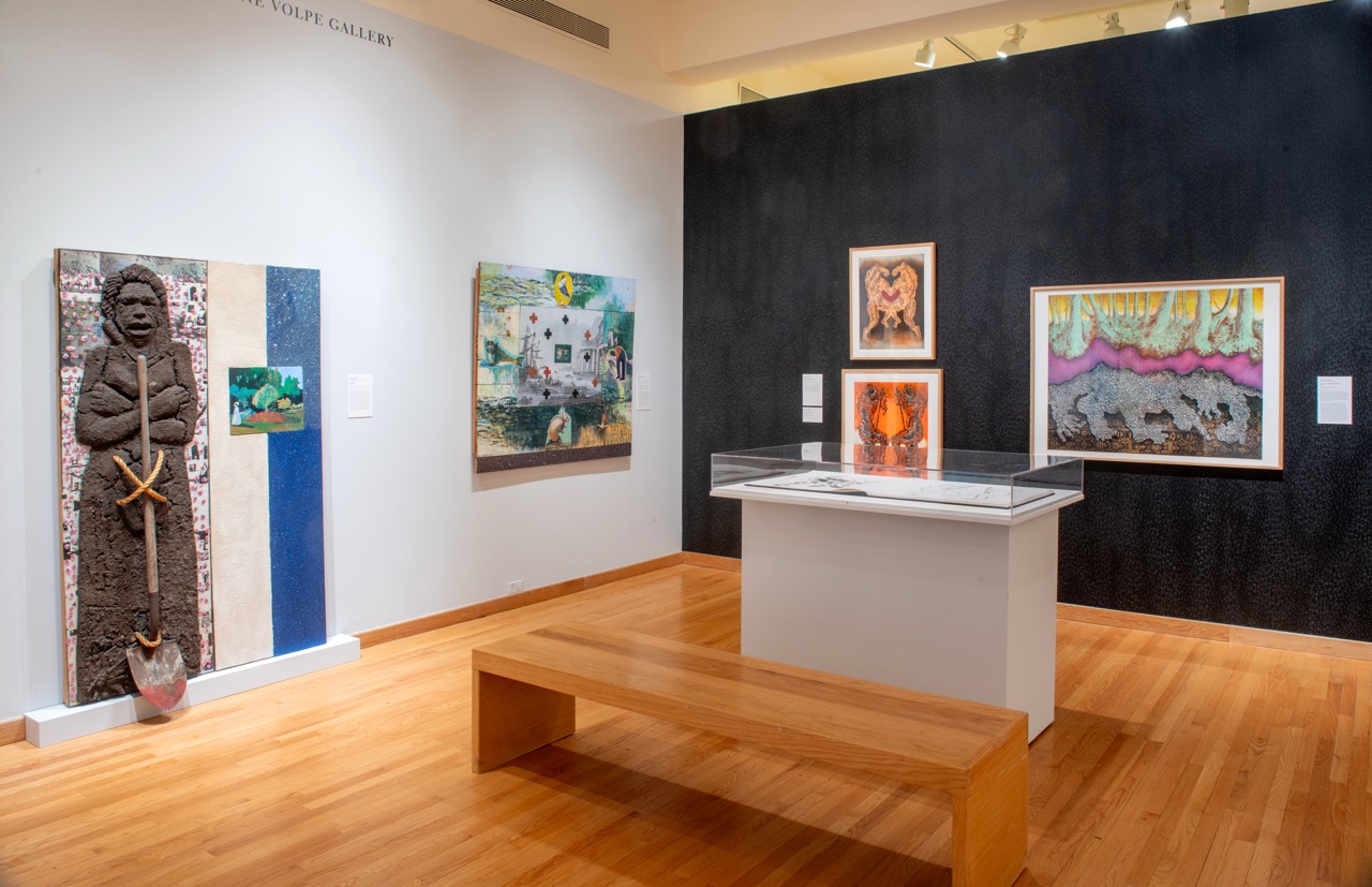 Installation view, Repossession: Didier William and Paul Gardère, Zimmerli Art Museum, Rutgers University, New Brunswick, 2024