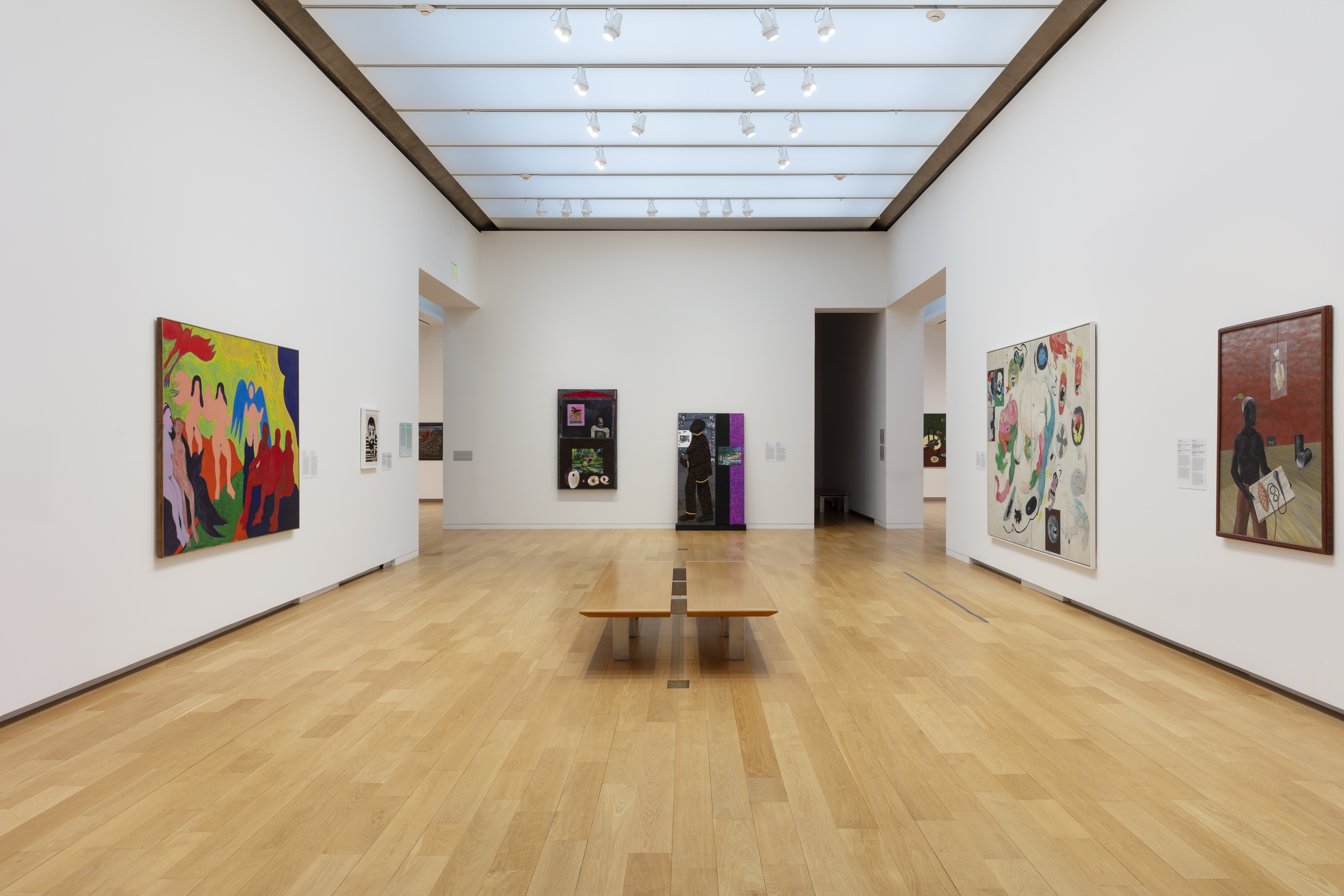 Installation view, Surrealism and Us: Caribbean and African Diasporic Artists since 1940, Modern Art Museum of Forth Worth, TX, 2024