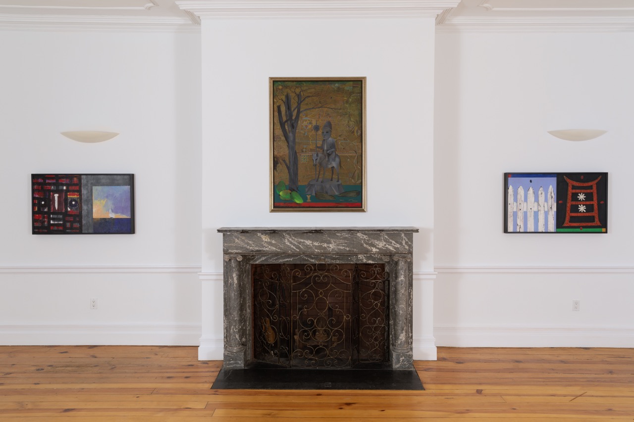 Installation view, Paul Gardère: Vantage Points, Stuyvesant Fish House, Cooper Union, New York, NY, 2024-25