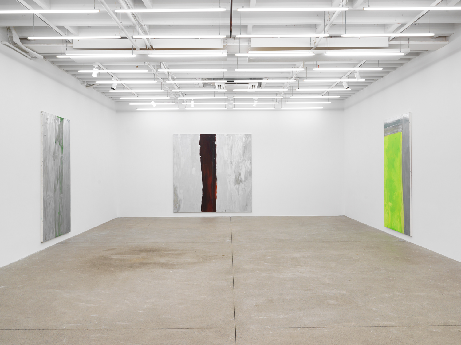 Installation view, Jane Swavely: Paintings, Magenta Plains, New York, NY, 2024