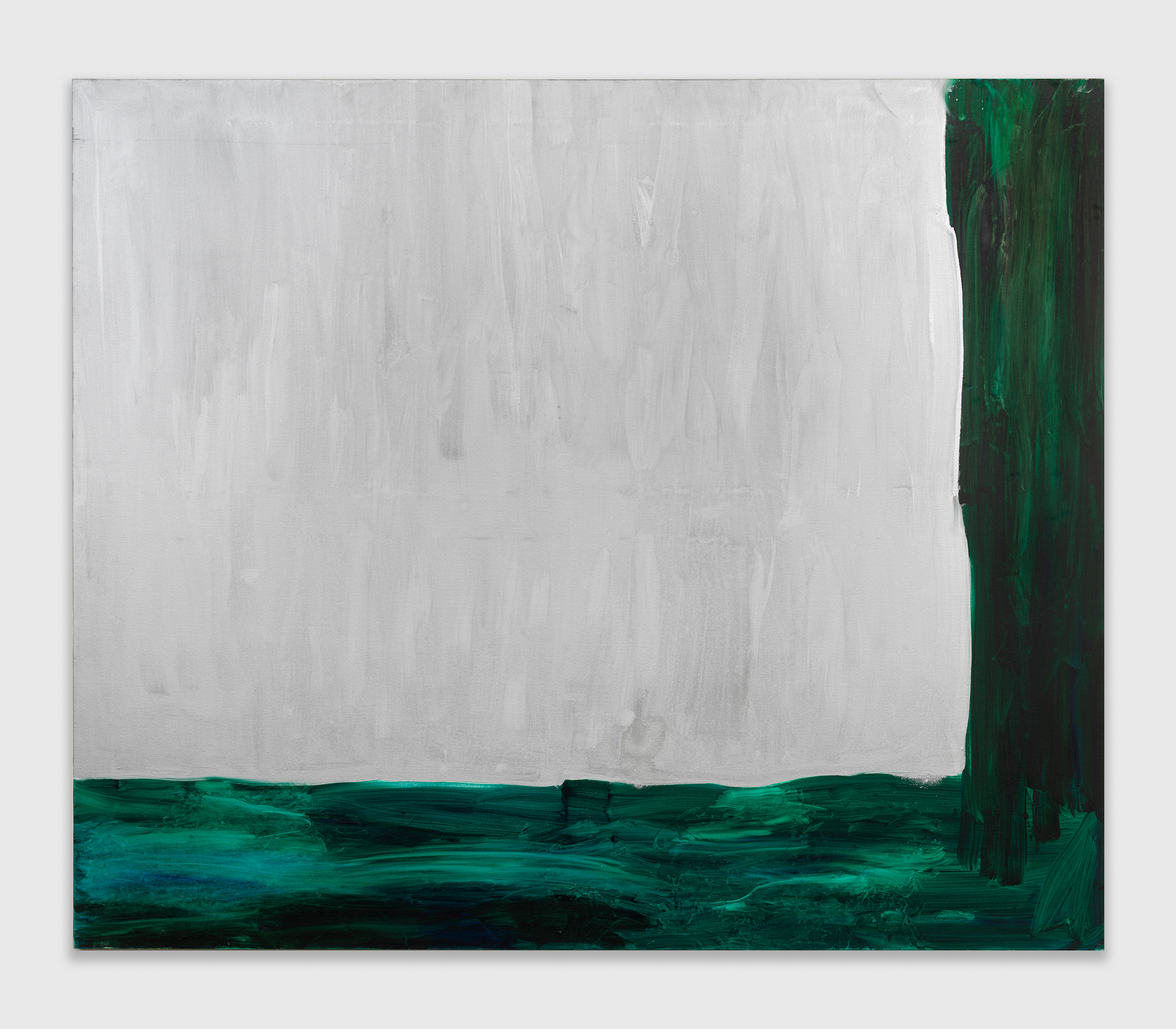 Jane Swavely, Silver OID #5, 2021, oil on canvas, 61 x 73 in.