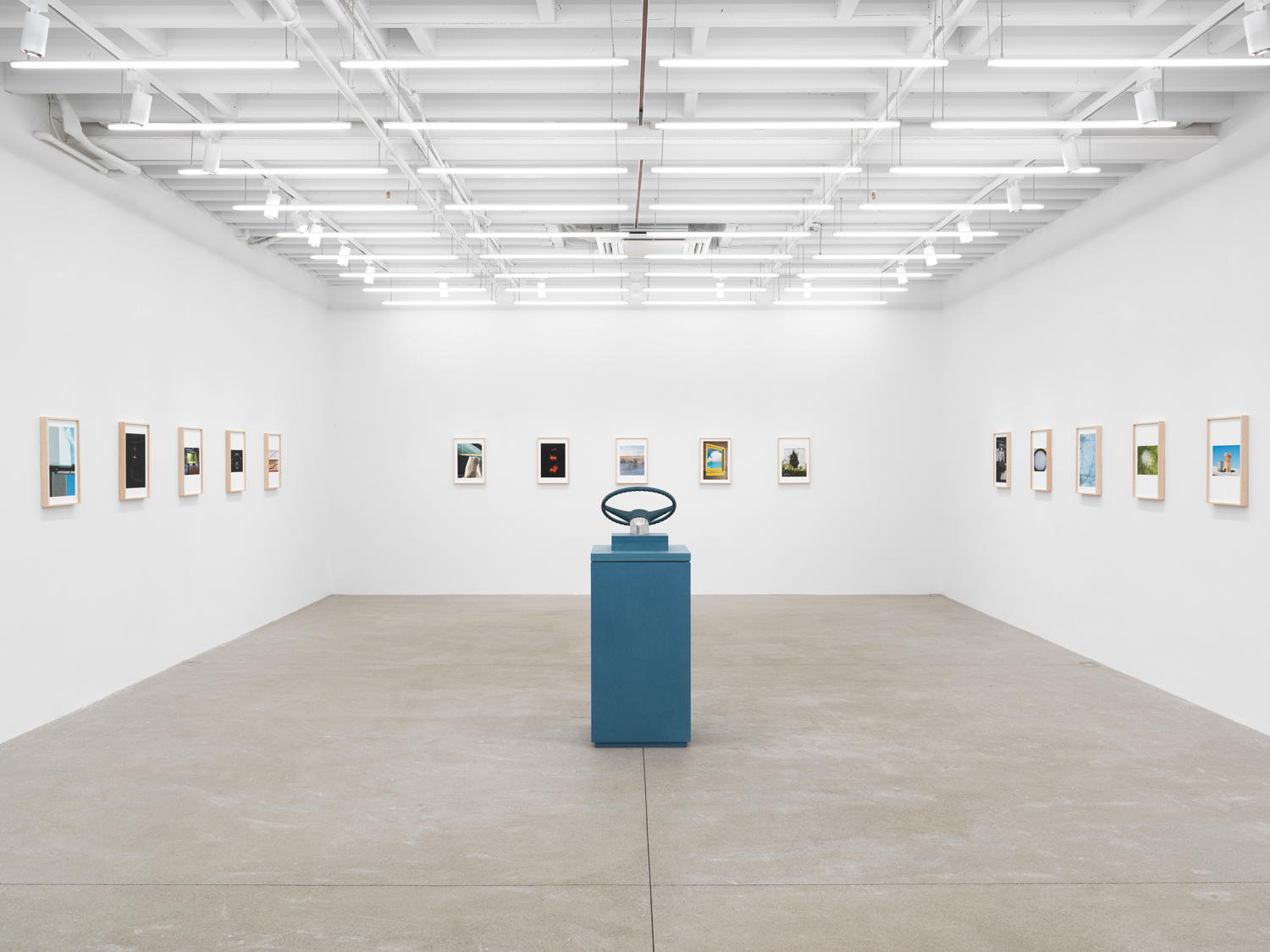 Installation view, Jennifer Bolande: Persistence of Vision, Magenta Plains, New York, NY 2023.