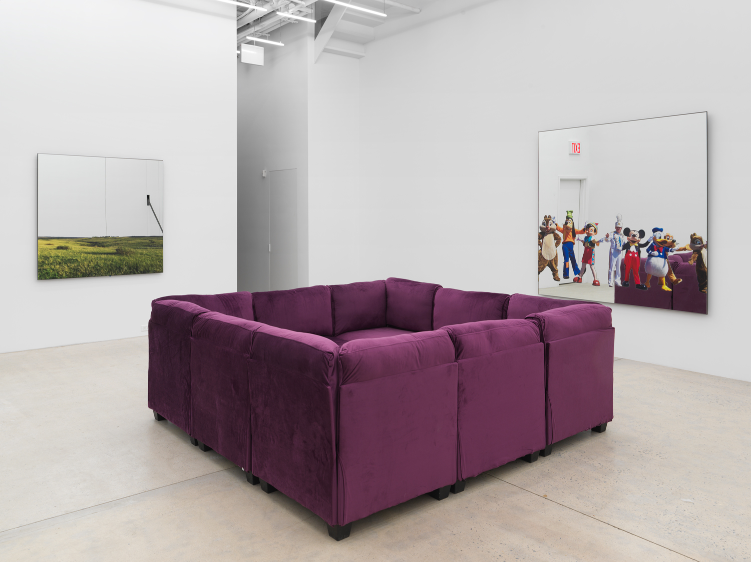 Installation view, Ken Lum, Magenta Plains, New York, NY, 2022