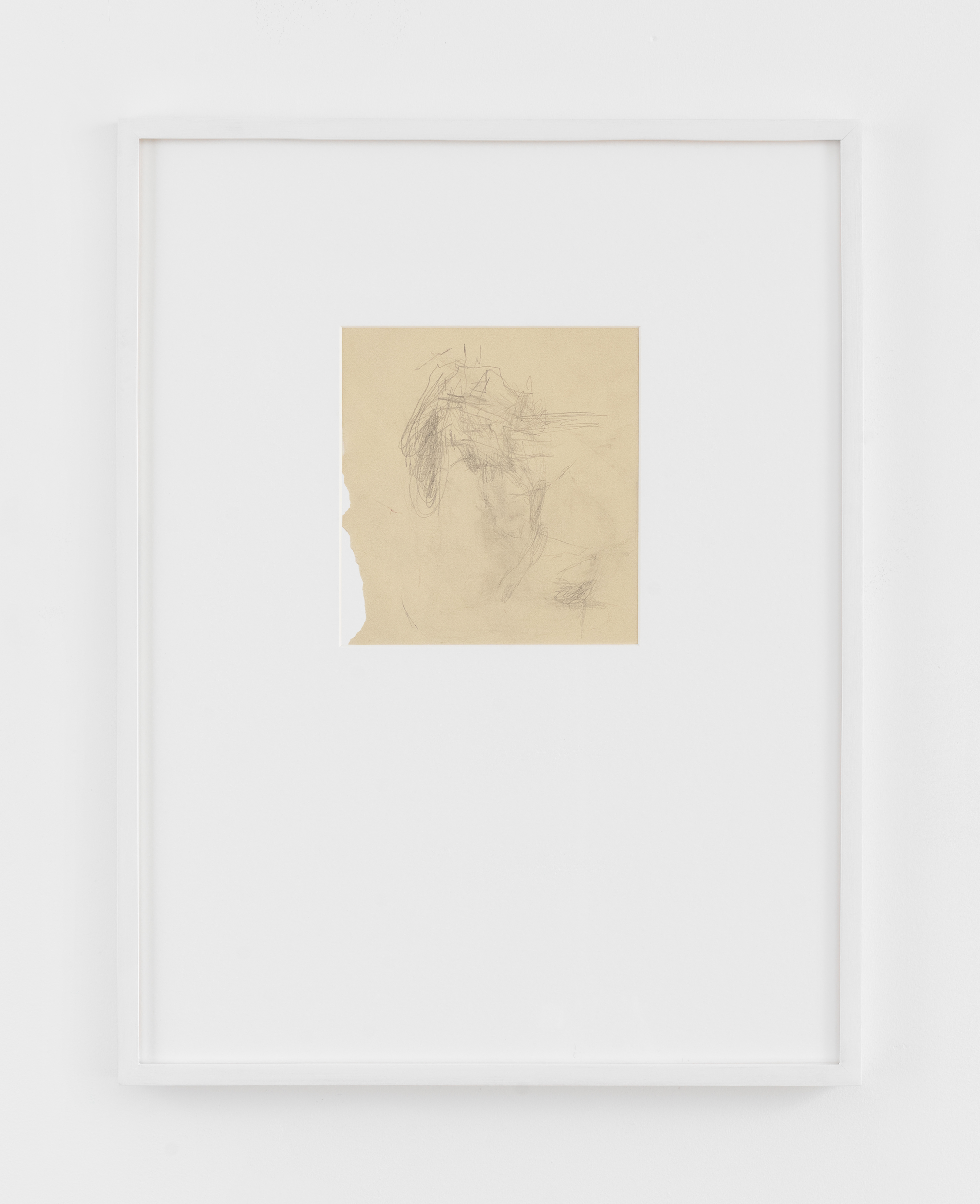 Liza Lacroix, Untitled, 2024, Graphite on paper, 6 x 6 1/8 in.