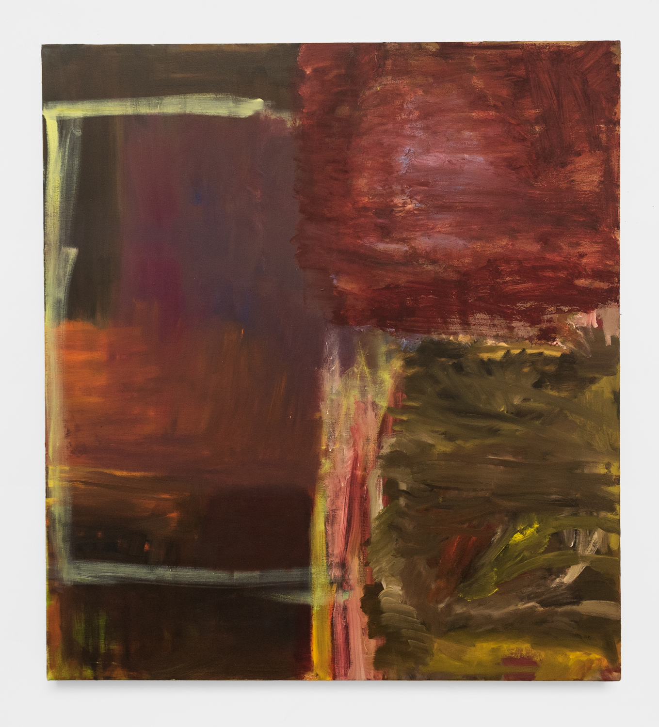 Liza Lacroix, Soak, 2021, Oil on canvas, 66h x 60w in.