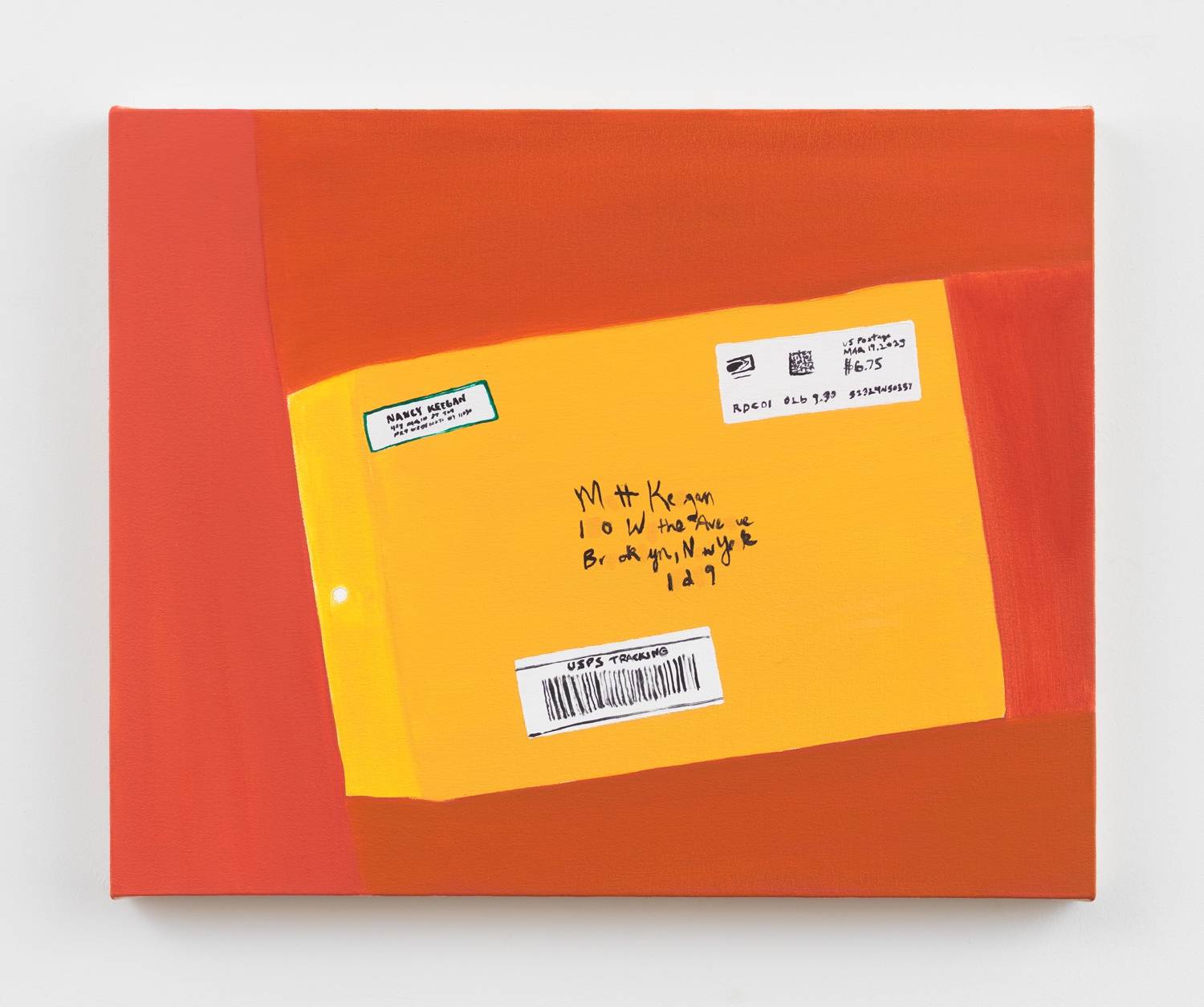 Matt Keegan, Analysis, 2025, Oil on canvas, 16 x 20 in.