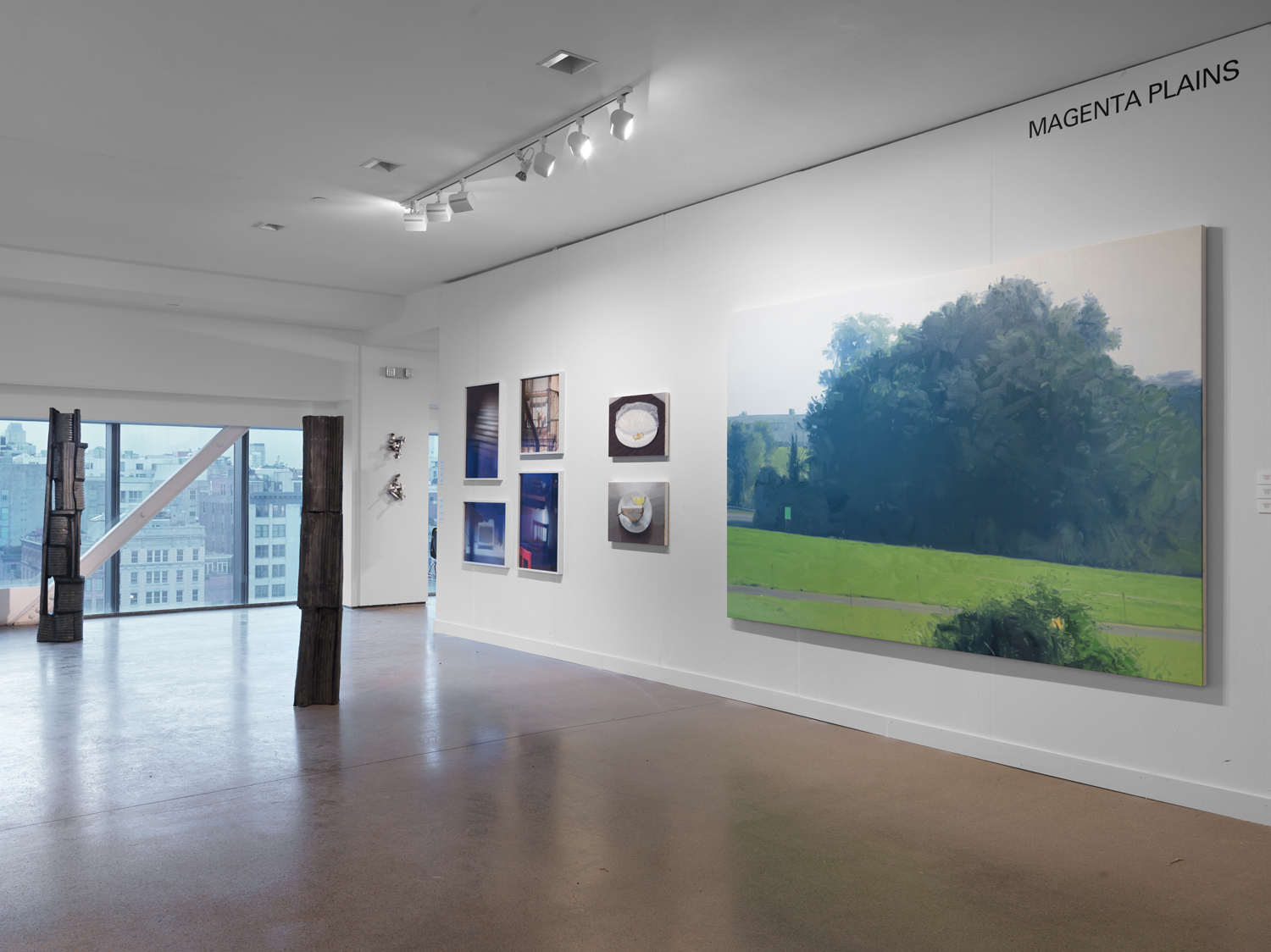 Installation view, Independent Art Fair, Magenta Plains, New York, NY, 2020
