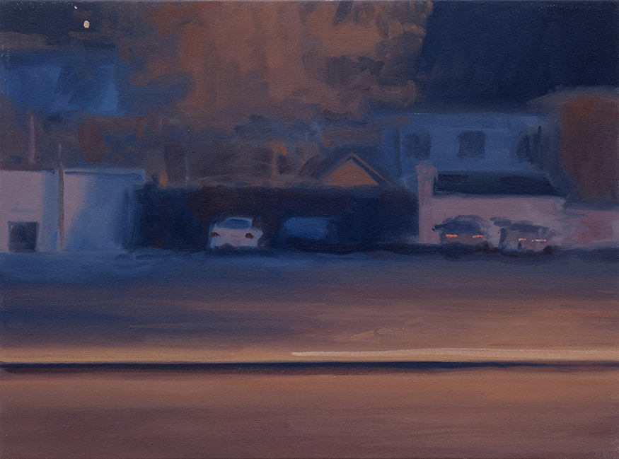 Nathaniel Robinson, Untitled, 2016, oil on canvas, 18h x 24w in.