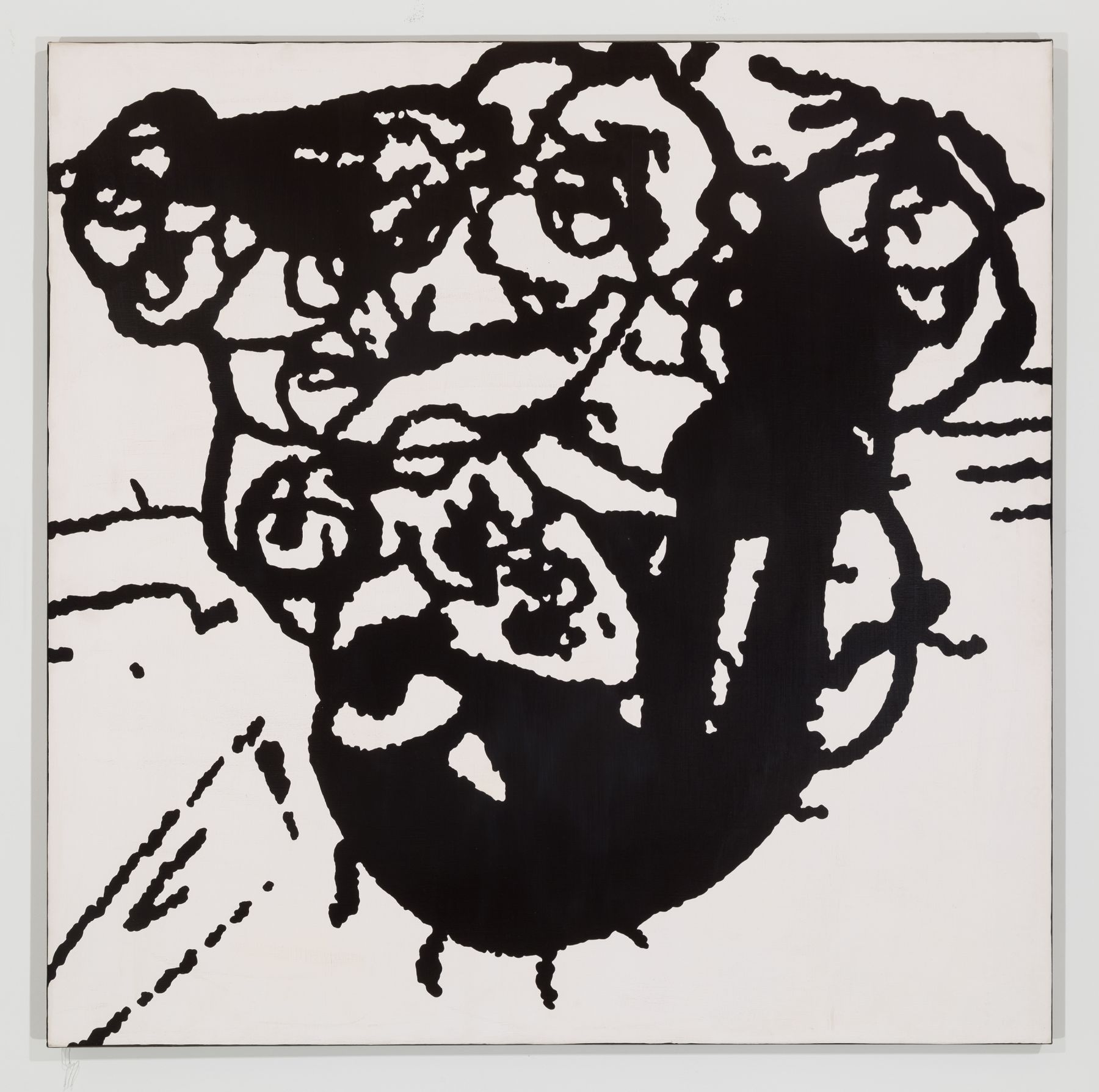 Peter Nagy, Glioblastoma, 1987, 48 x 48 in.