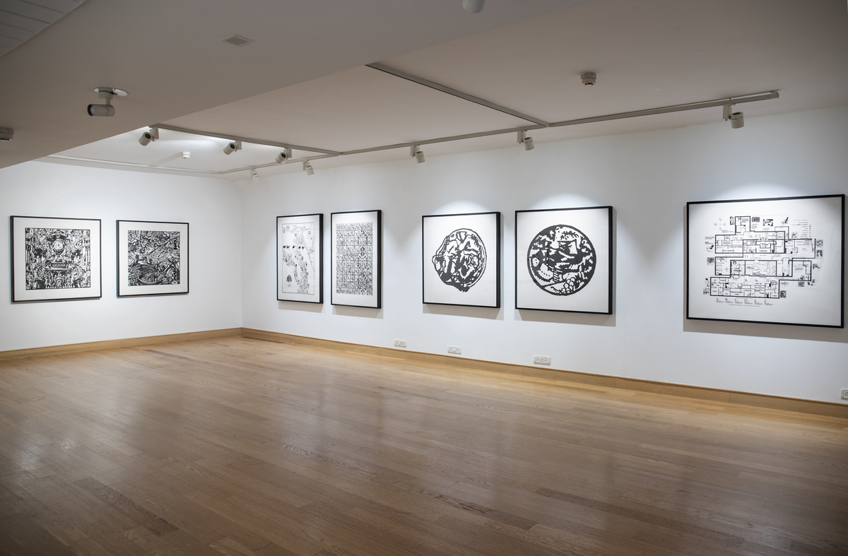 Installation view, America Invented Everything, Nature Morte, New Dehli, IN, 2026