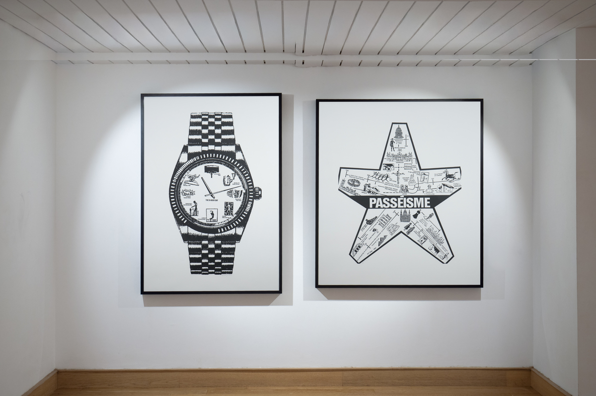 Installation view, America Invented Everything, Nature Morte, New Dehli, IN, 2026