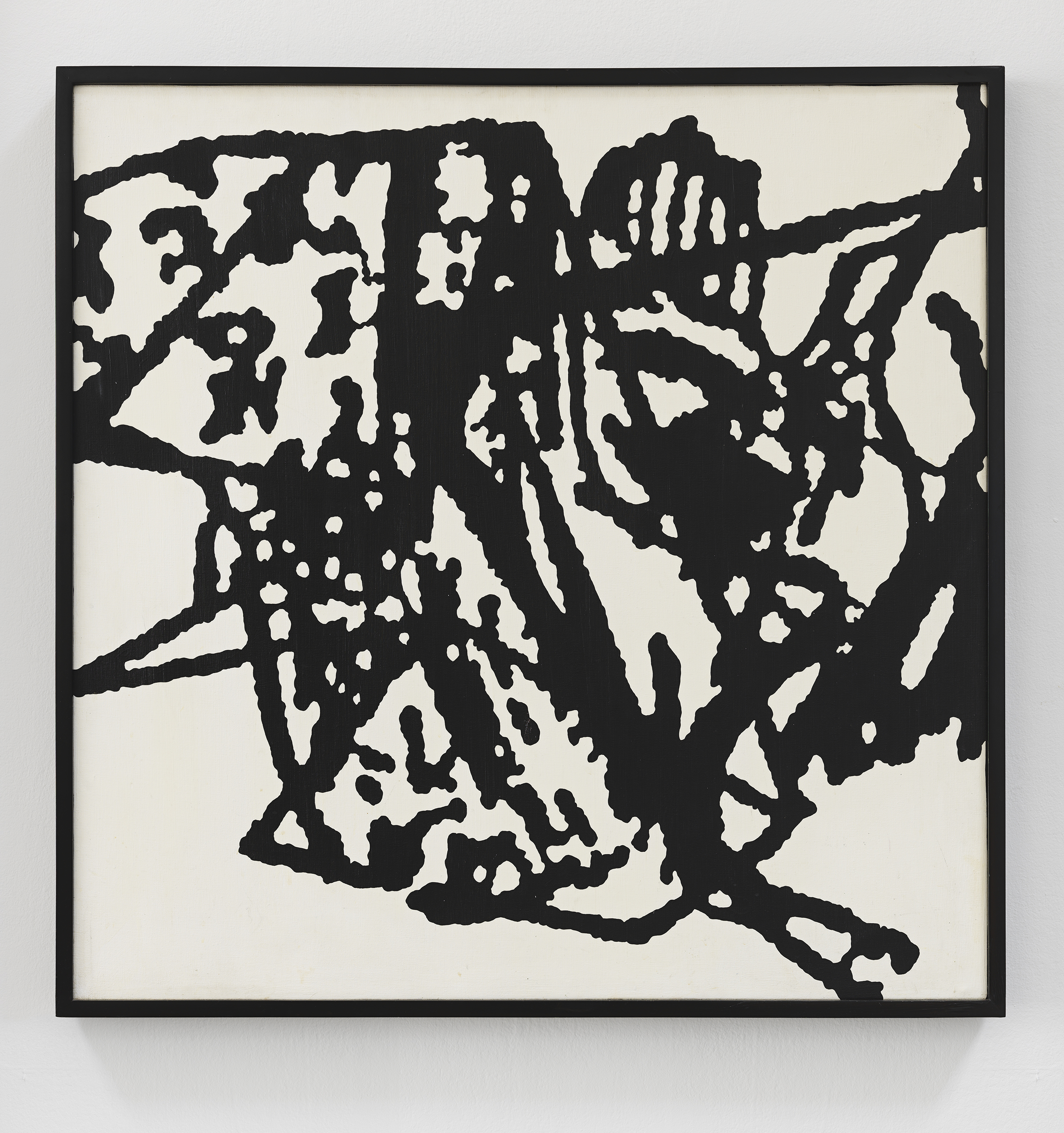 Peter Nagy, Quadrillion, 1987, acrylic on canvas, 36h x 36w x 2d in.