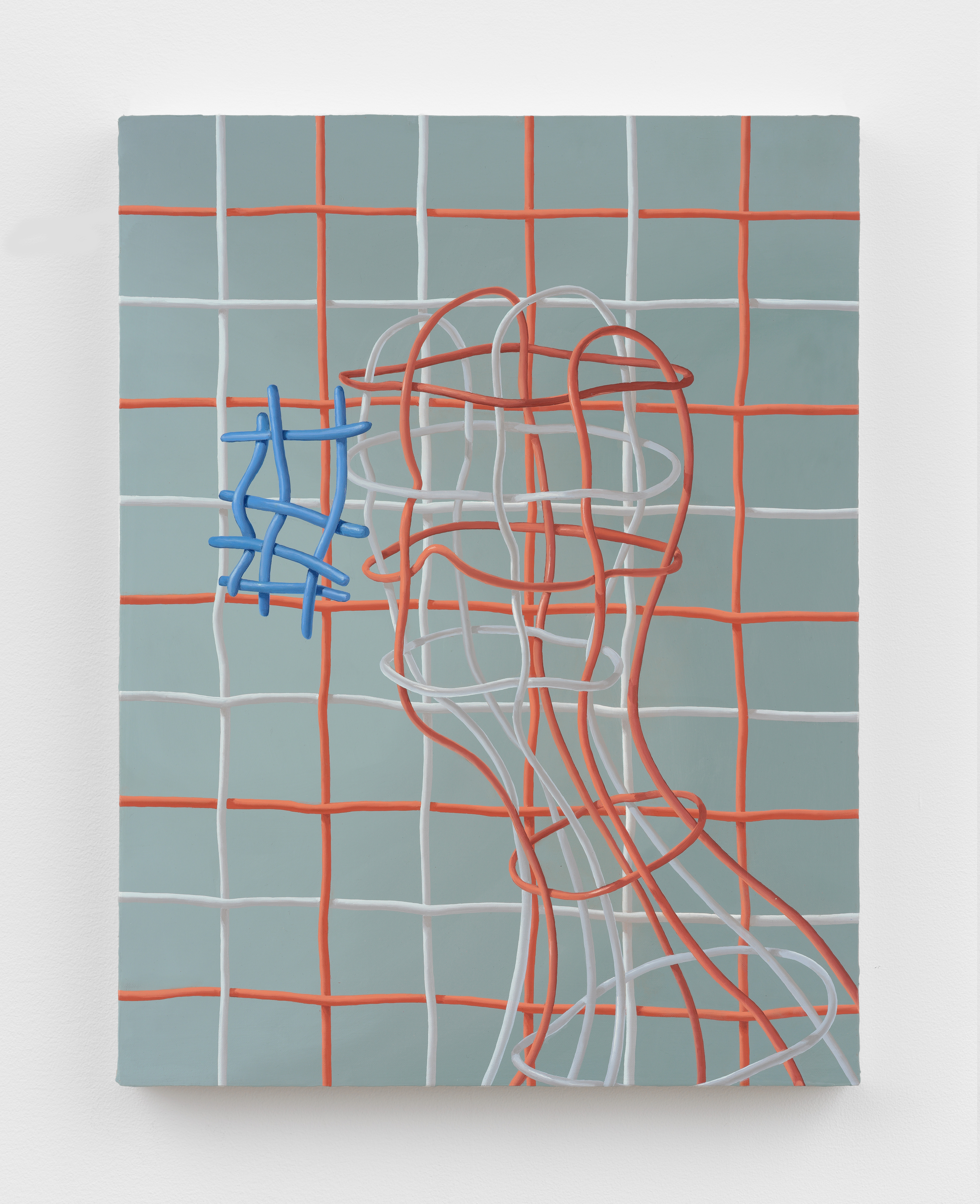 Sascha Braunig, Monad, 2014, Oil on linen over panel, 25 x 19 in.