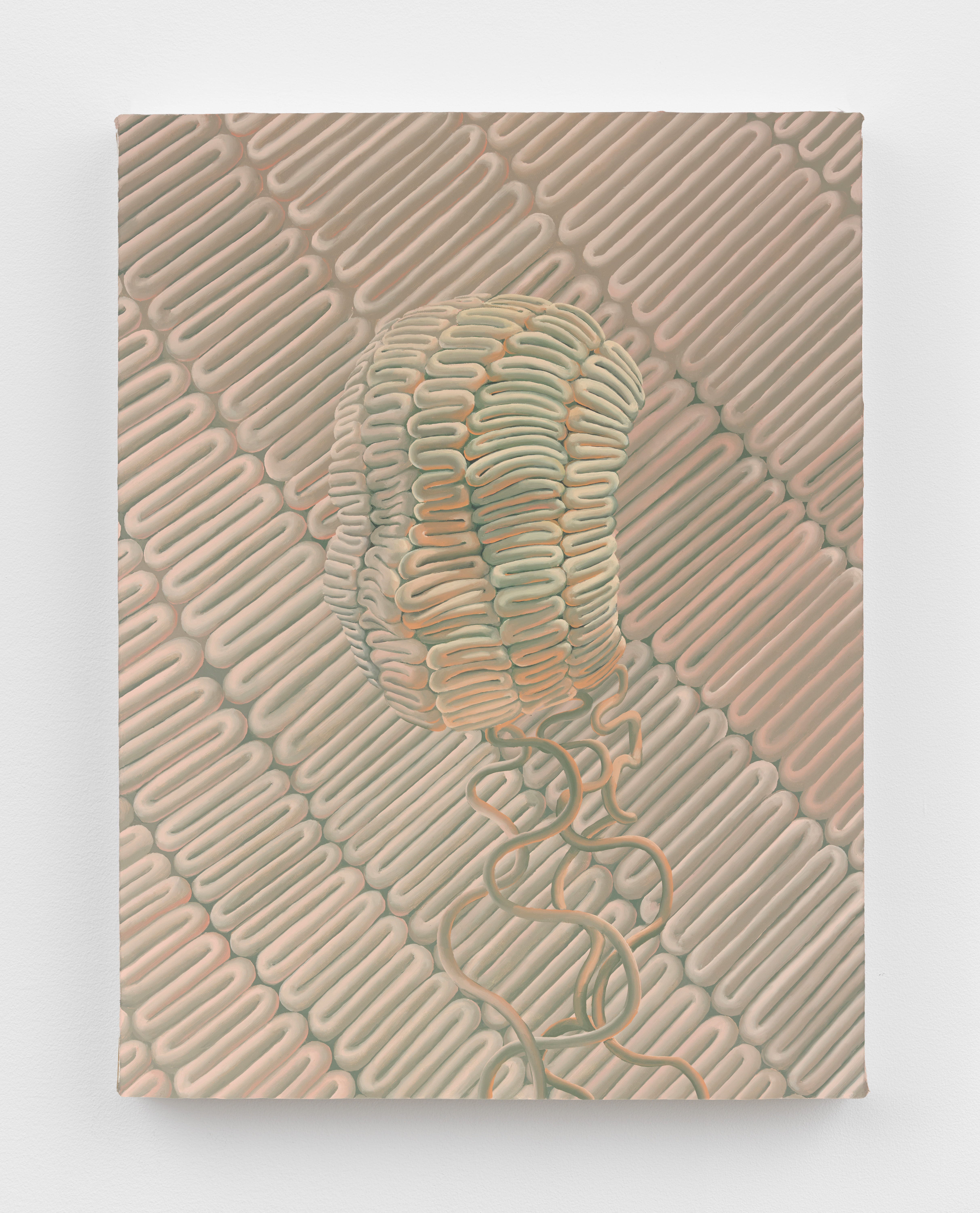 Sascha Braunig, Chur, 2014, Oil on linen over panel, 24 x 18 in.