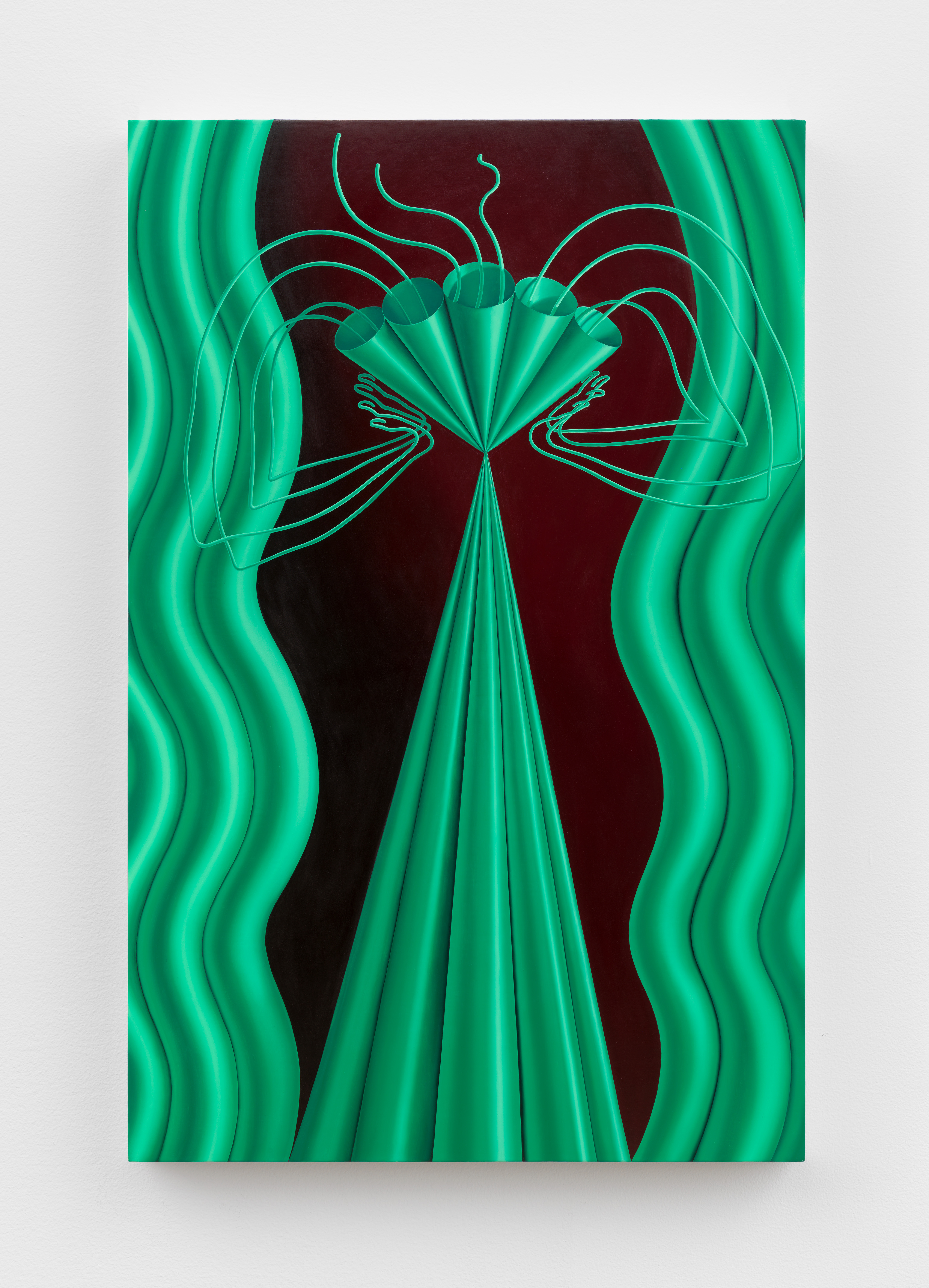 Sascha Braunig, Medusa, 2021, Oil on linen over panel, 60 x 39 in.