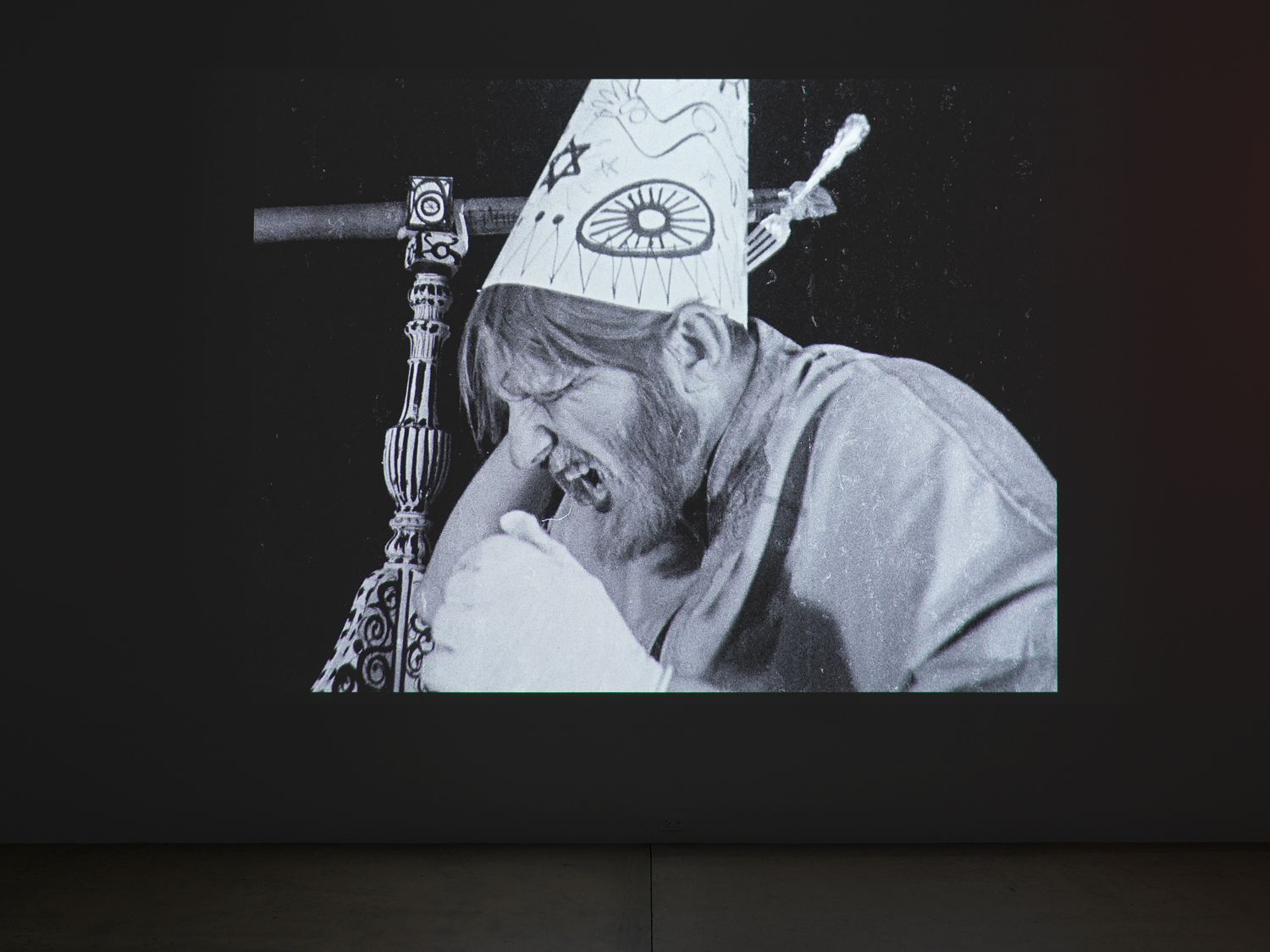 Installation view, Stan VanDerBeek: See Saw Seems, Magenta Plains, New York, NY, 2023