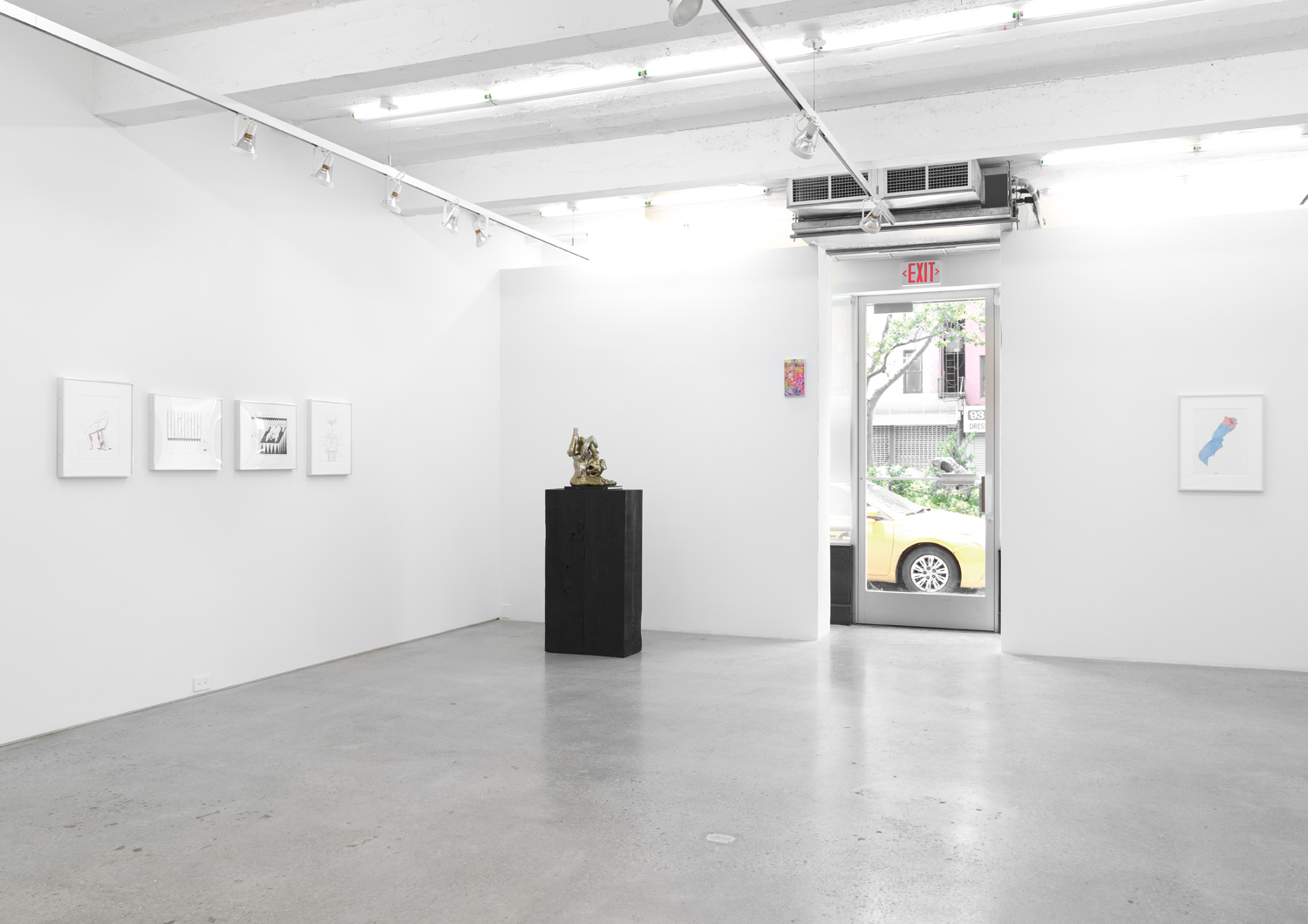 Installation view, A Detached Hand, organized by Nicole Will, Magenta Plains, New York, NY, 2019