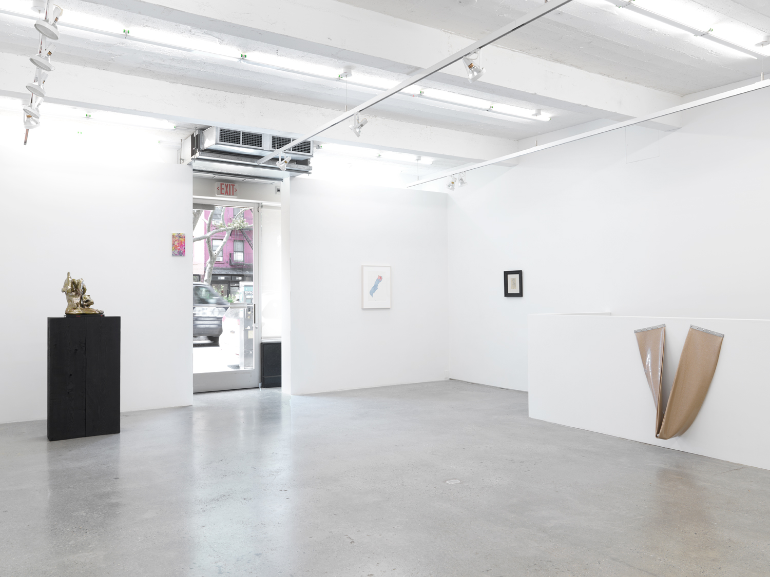 Installation view, A Detached Hand, organized by Nicole Will, Magenta Plains, New York, NY, 2019