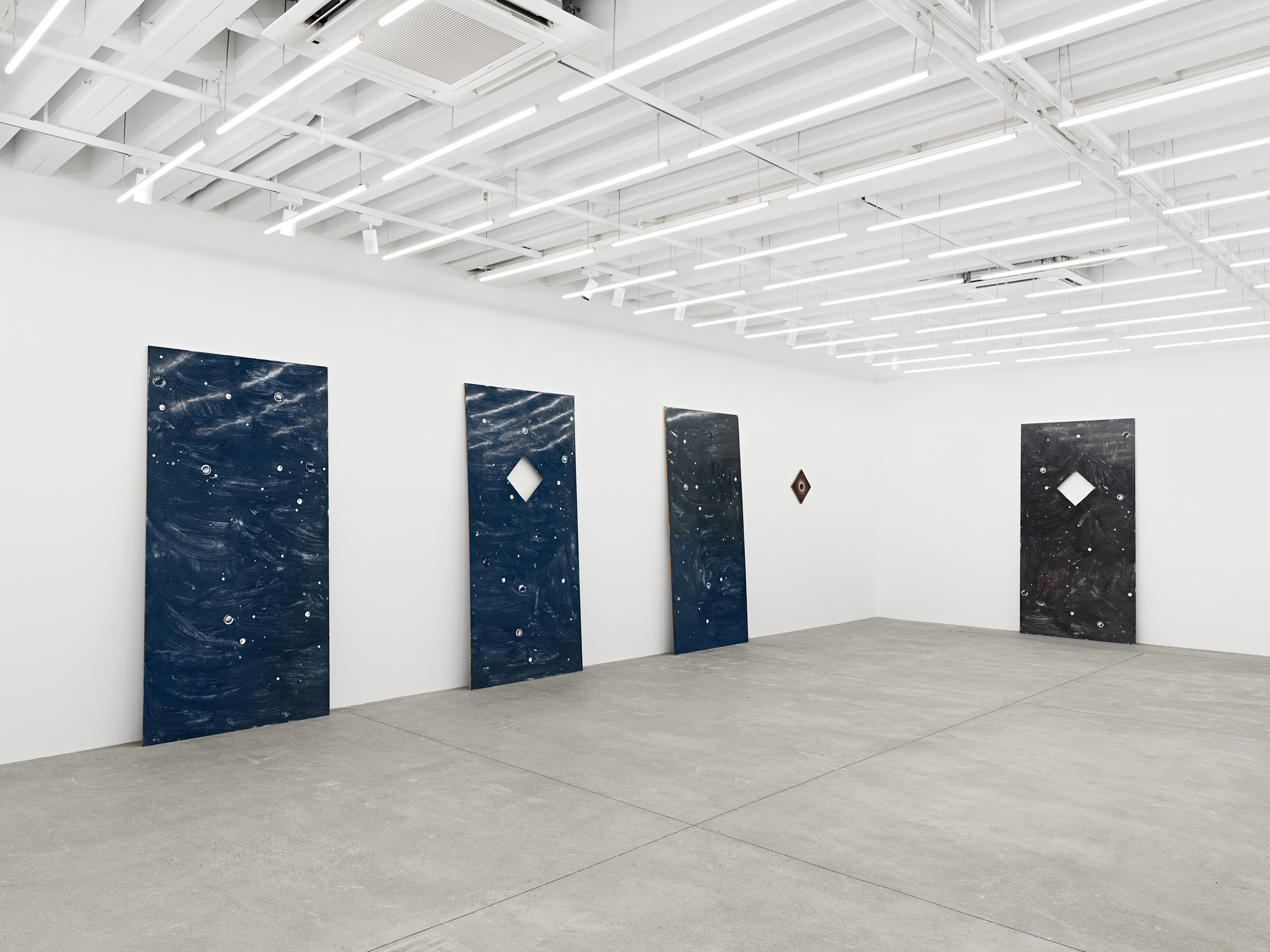 Installation view, Alex Kwartler: Eclipse, Magenta Plains, New York, NY 2022.