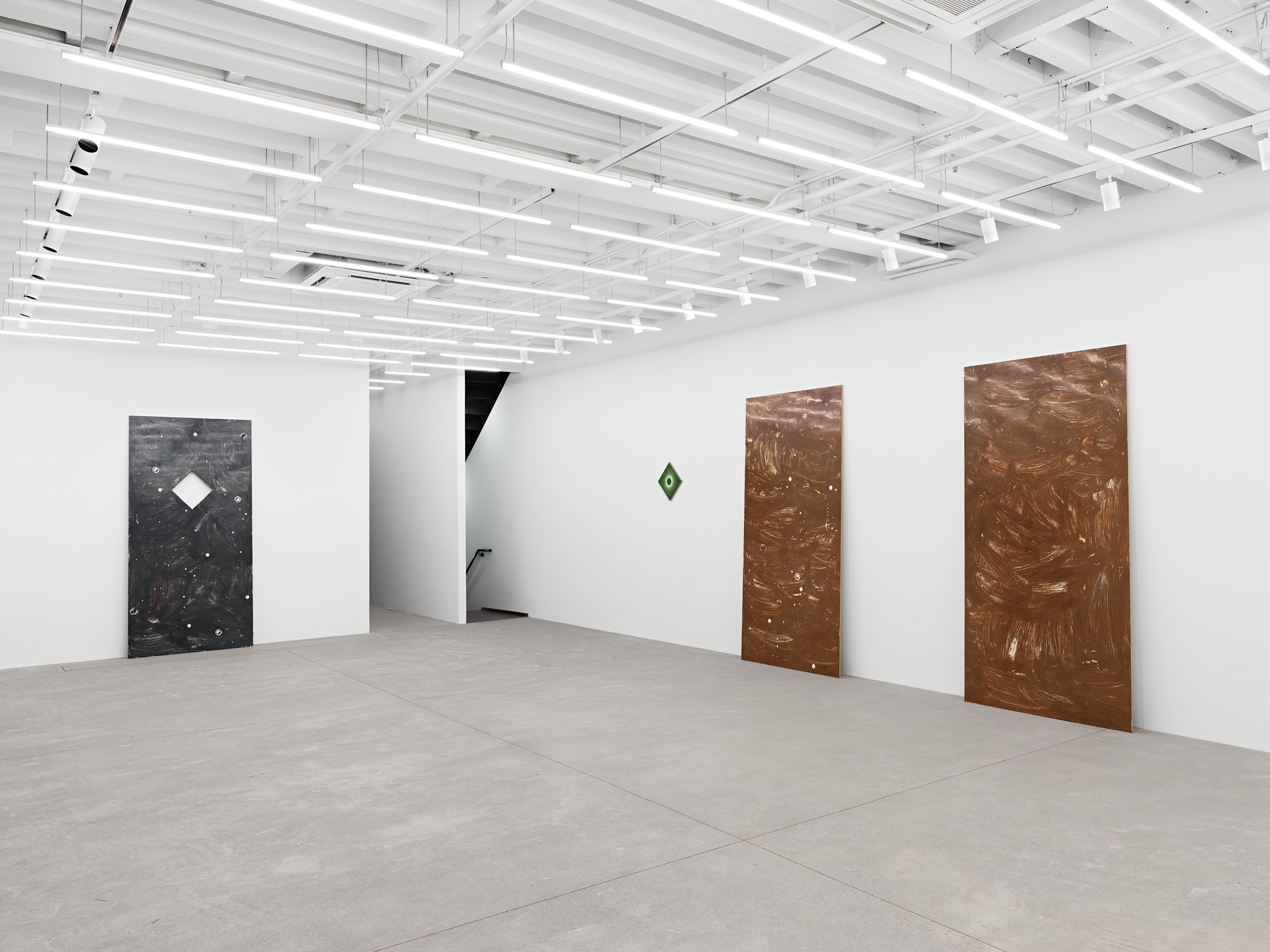 Installation view, Alex Kwartler: Eclipse, Magenta Plains, New York, NY 2022.