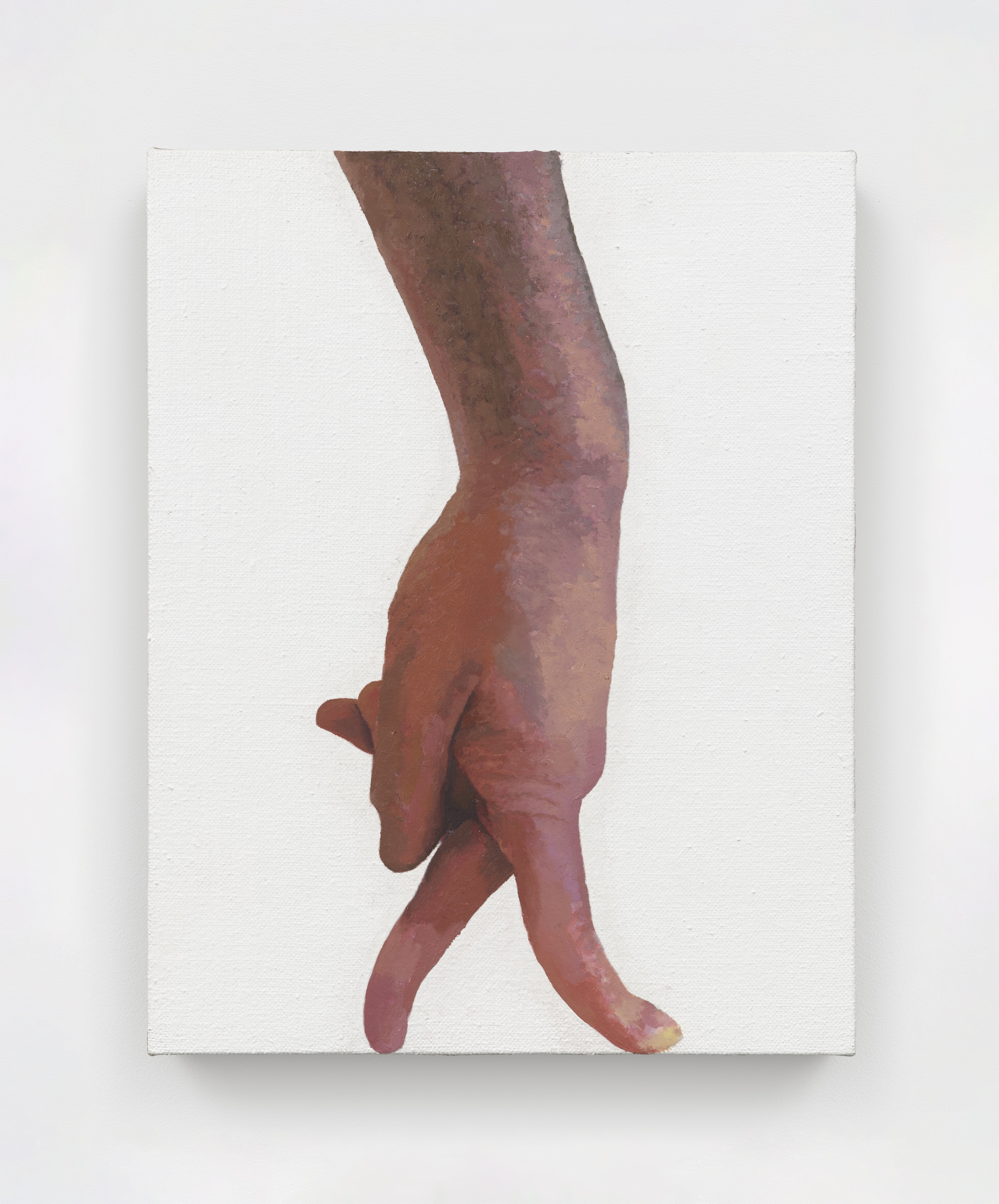 Alex Kwartler, Right (ii), 2025, Oil on linen, 14 x 11 in.