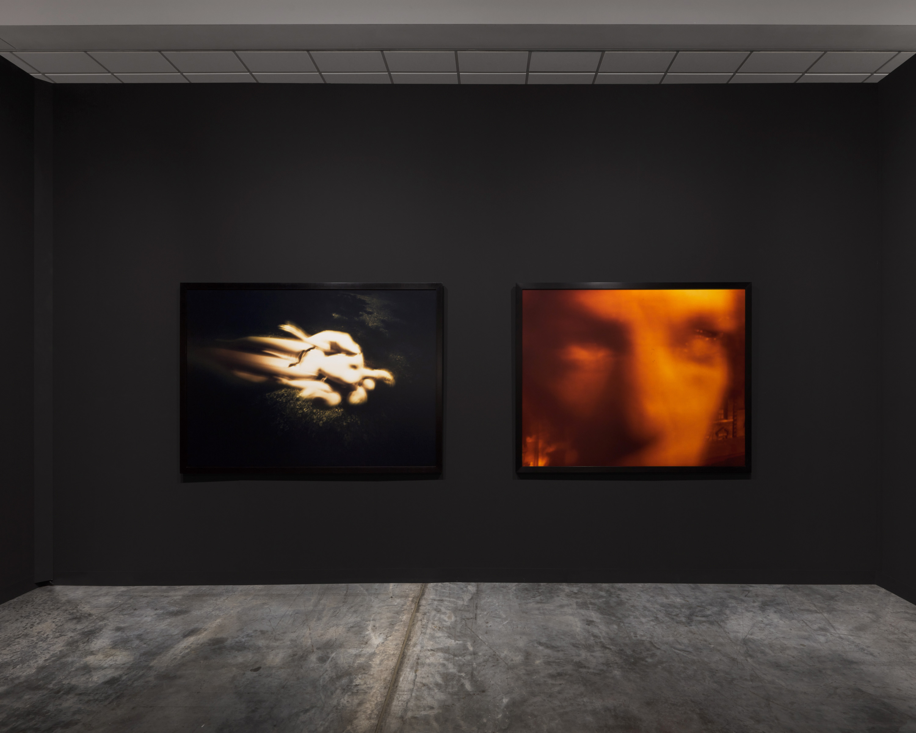 Installation view, Barbara Ess: Fugitive Enigma, Art Basel Miami Beach, Magenta Plains, Miami Beach, FL 2022.