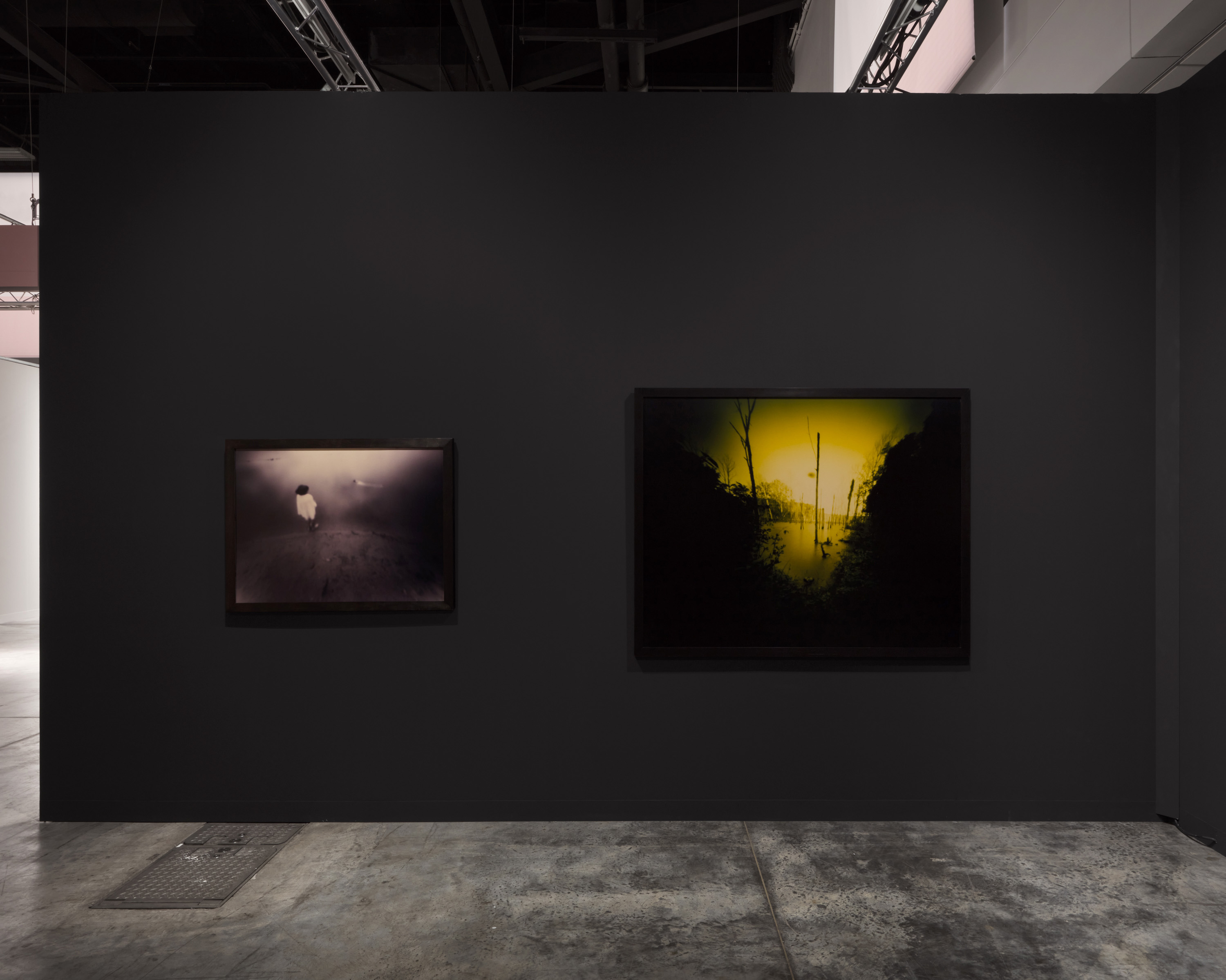 Installation view, Barbara Ess: Fugitive Enigma, Art Basel Miami Beach, Magenta Plains, Miami Beach, FL 2022.