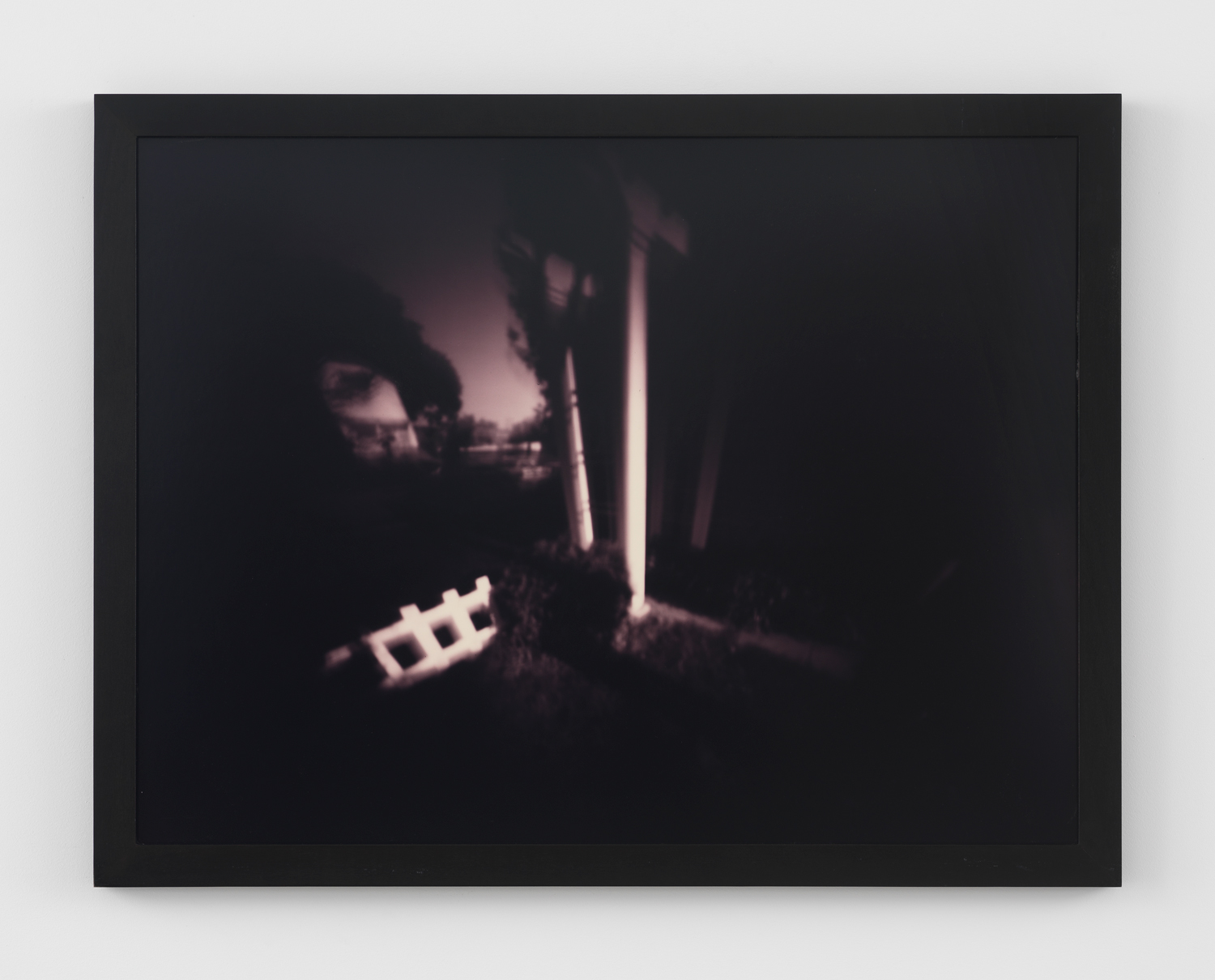 Barbara Ess, Backyard, 1986, C-Print, 35 5/8 x 42 3/8 x 1 3/4 in.