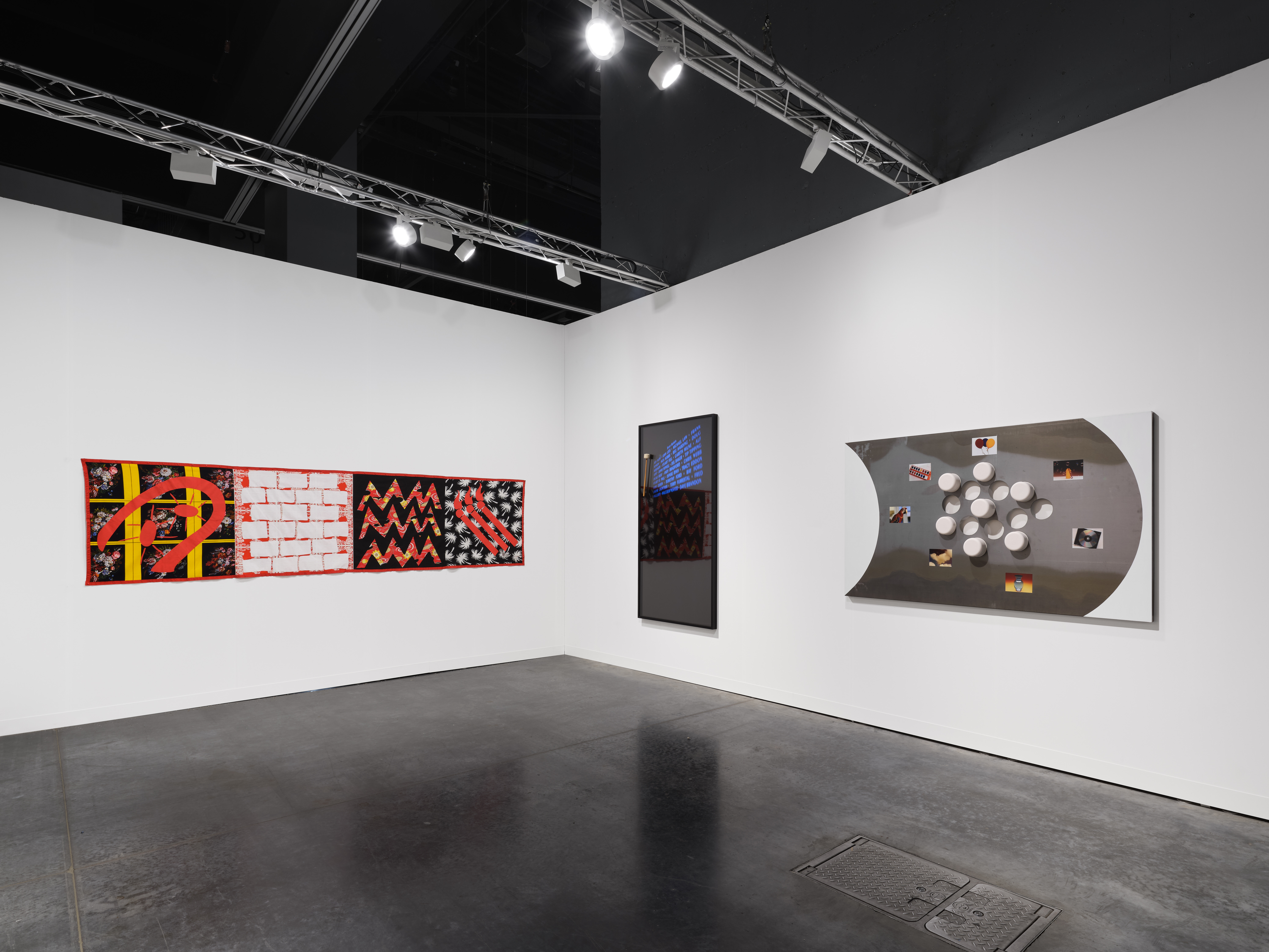 Installation view, Magenta Plains at Art Basel Miami Beach, Miami, FL, 2024. Photography courtesy of Olympia Shannon.