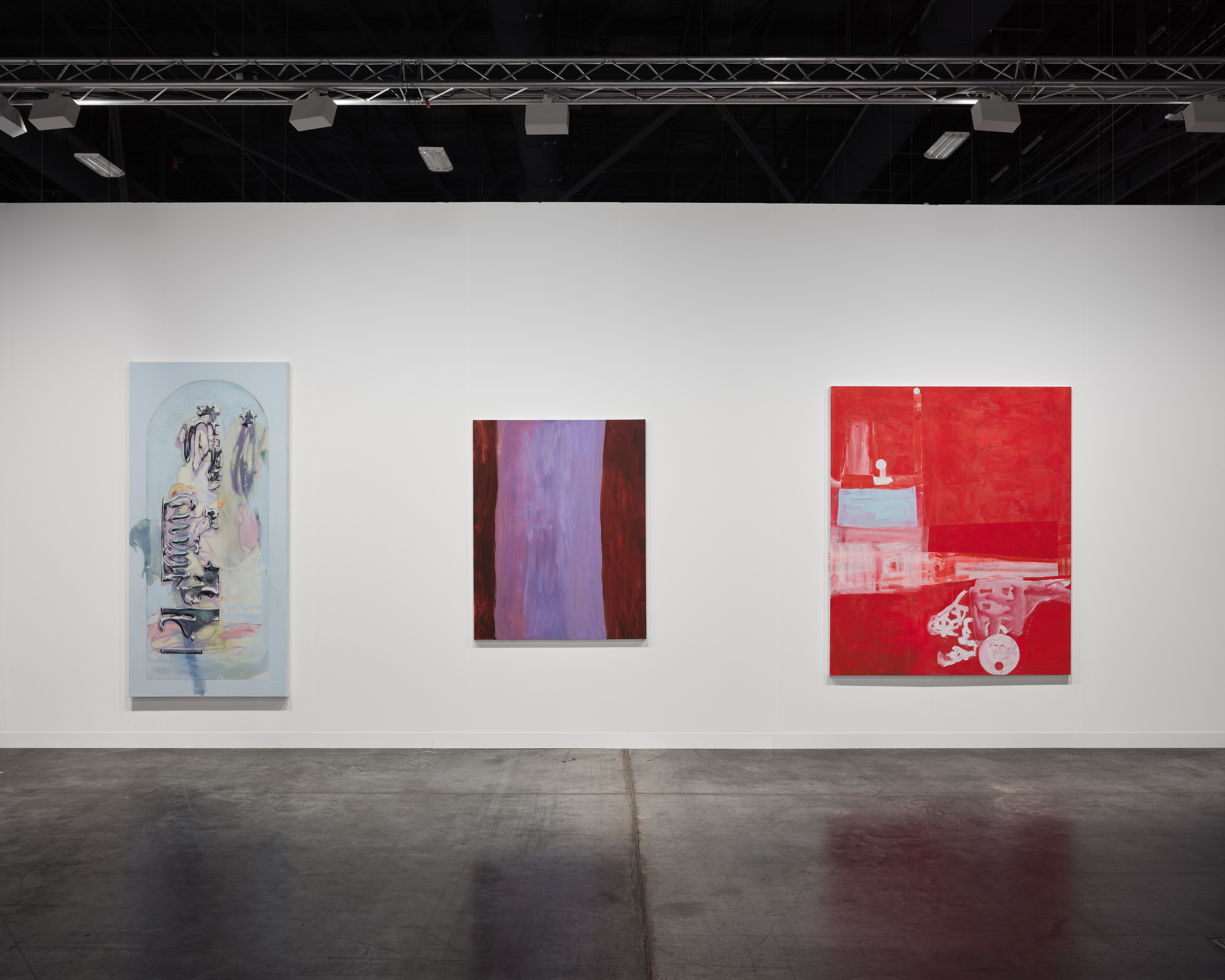 Installation views, Art Basel Miami Beach, Magenta Plains, Miami, FL, 2025. Images by Olympia Shannon.