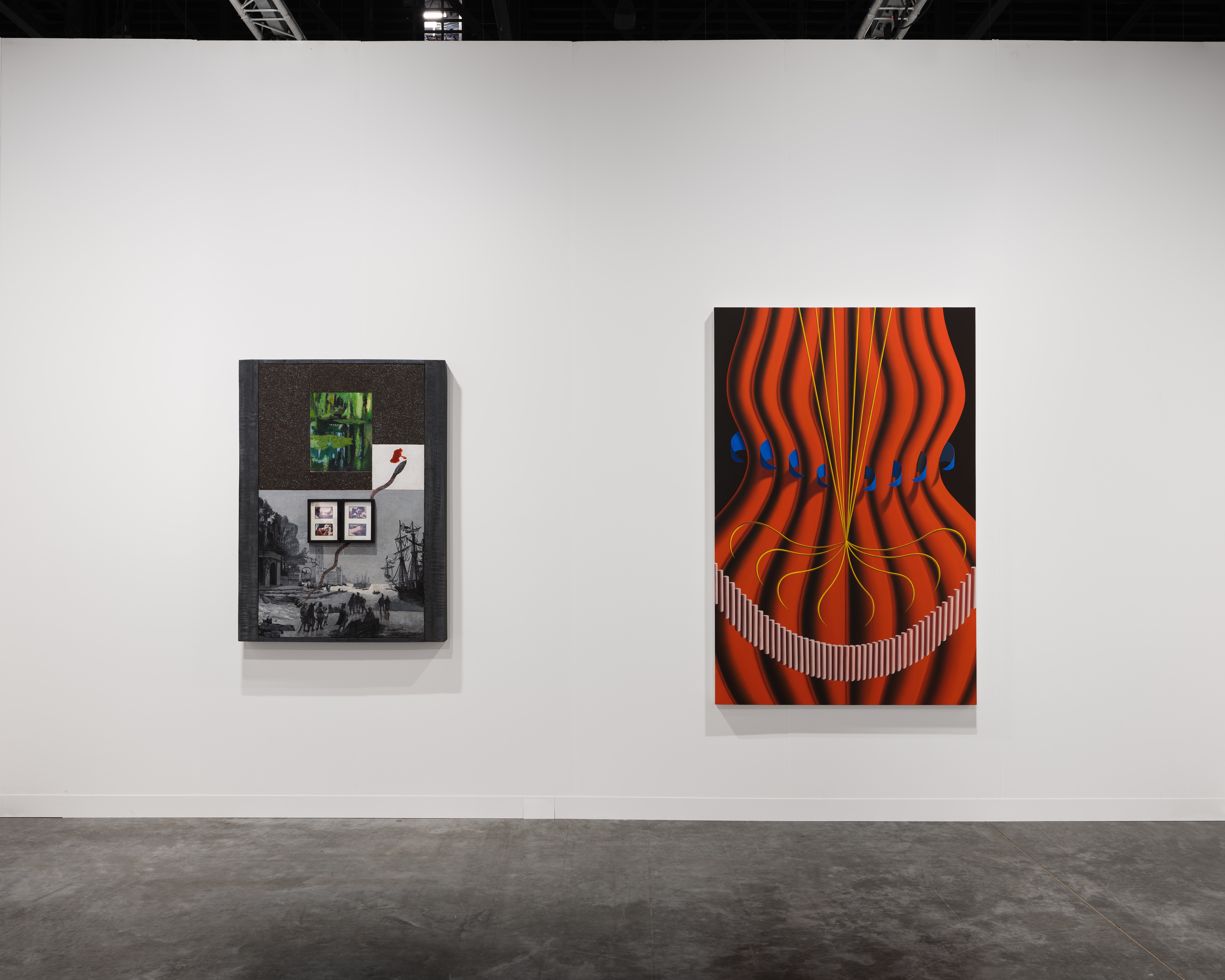Installation views, Art Basel Miami Beach, Magenta Plains, Miami, FL, 2025. Images by Olympia Shannon.