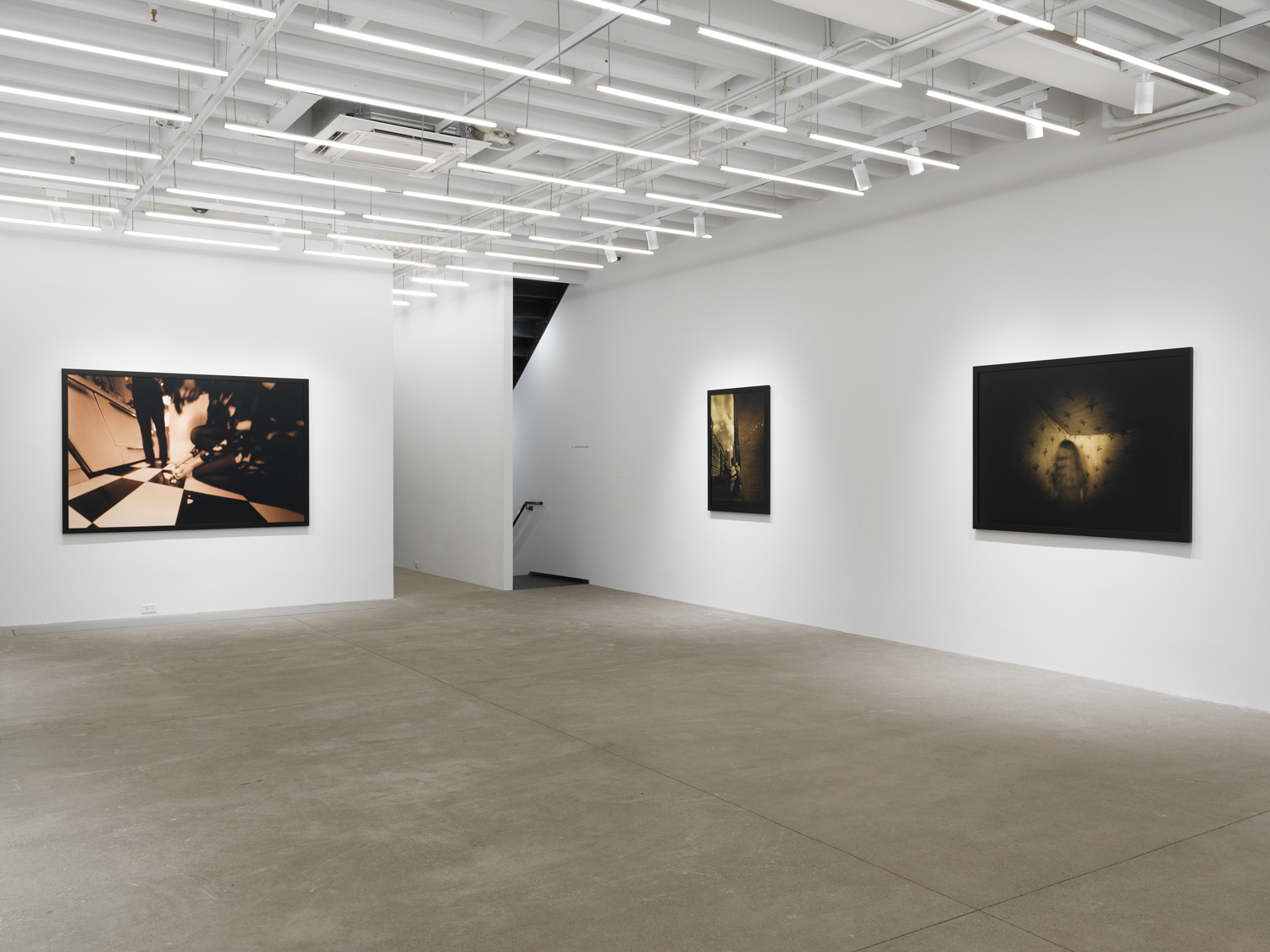 Installation view, Barbara Ess: Inside Out, Magenta Plains, New York, NY, 2023.