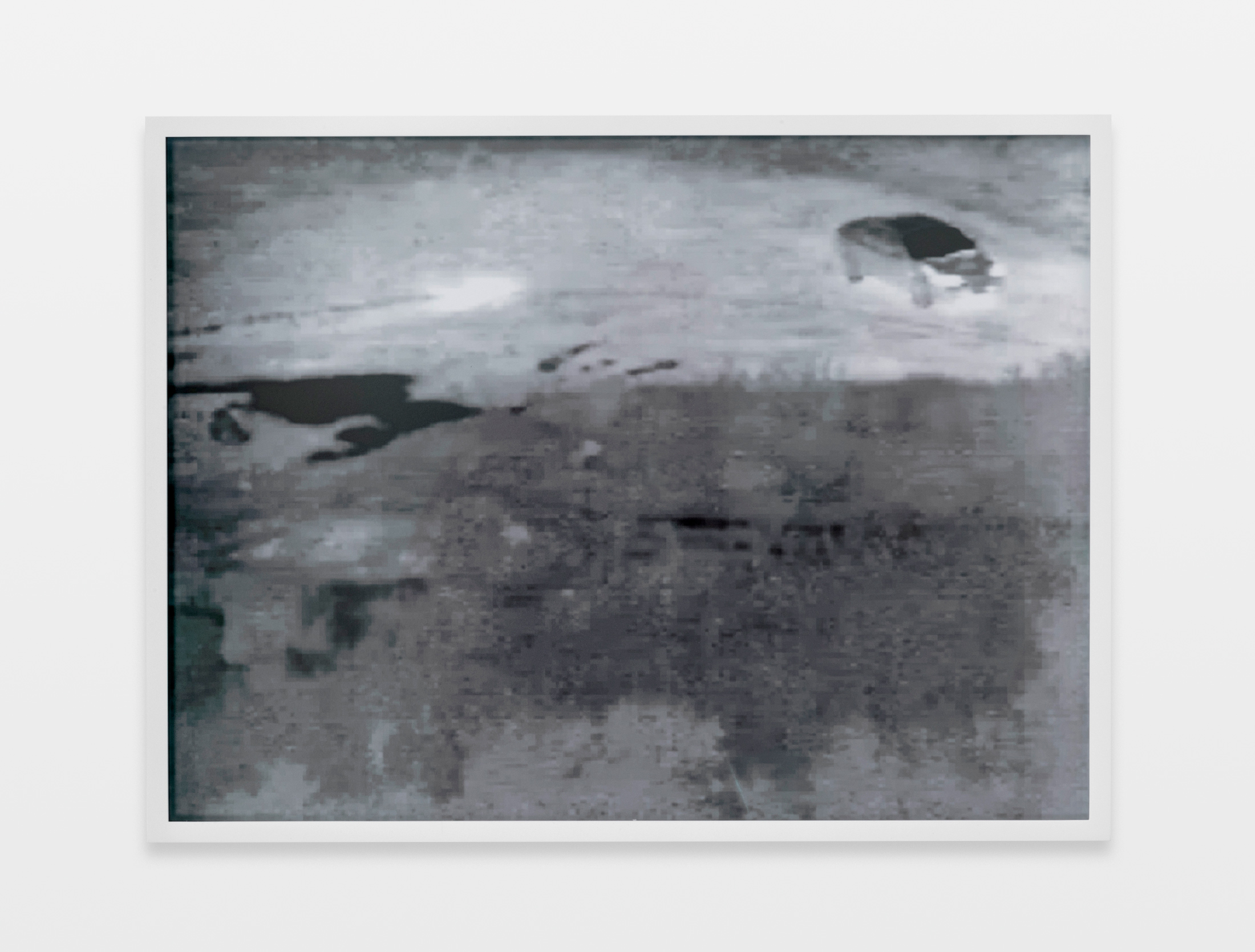 Barbara Ess, Single Car [Surveillance Series], 2011-2019, archival pigment print, 20h x 26.75w in.