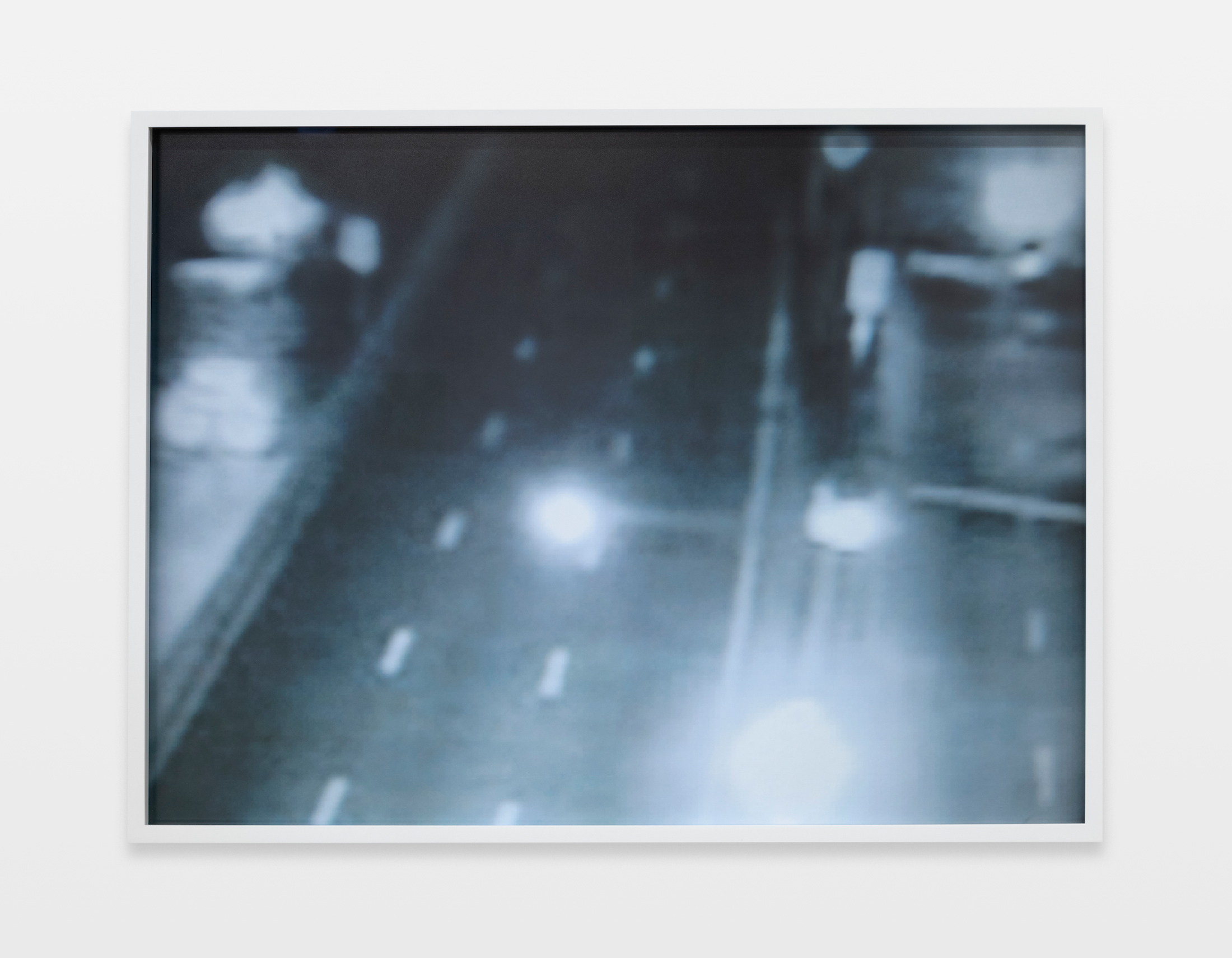 Barbara Ess, Traffic [Remote Series], 2011, archival pigment print, 24h x 31.94w in.