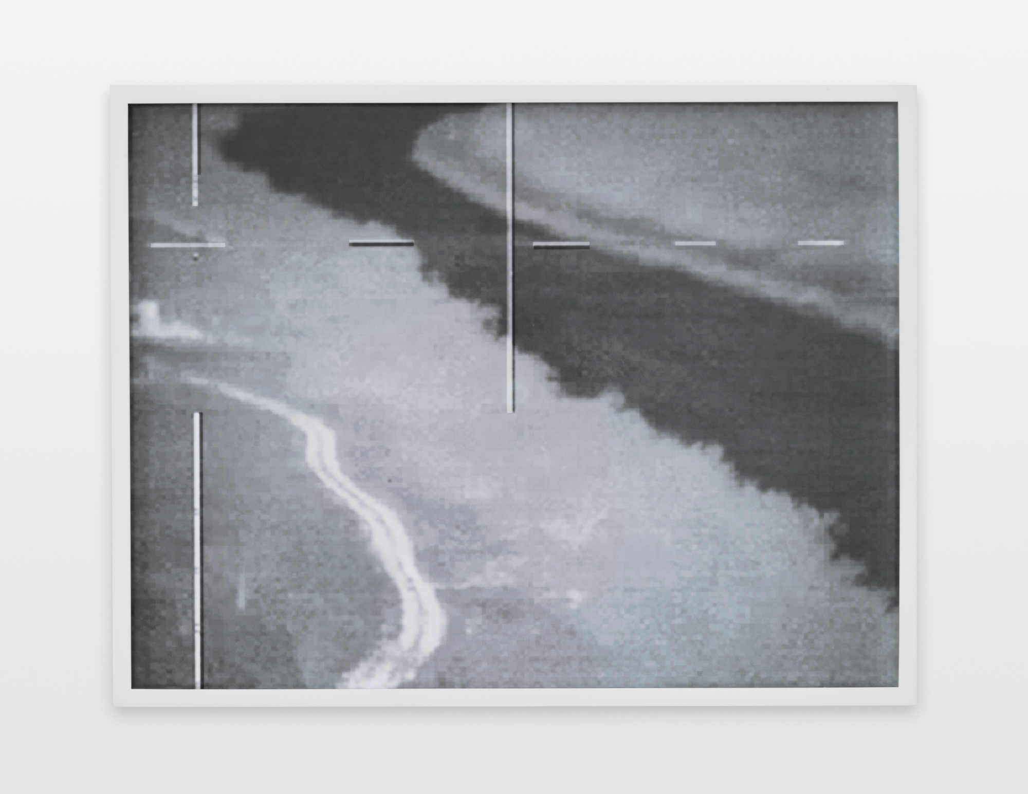 Barbara Ess, Crosshairs [Surveillance Series], 2011-2019, archival pigment print, 20h x 26.13w in.
