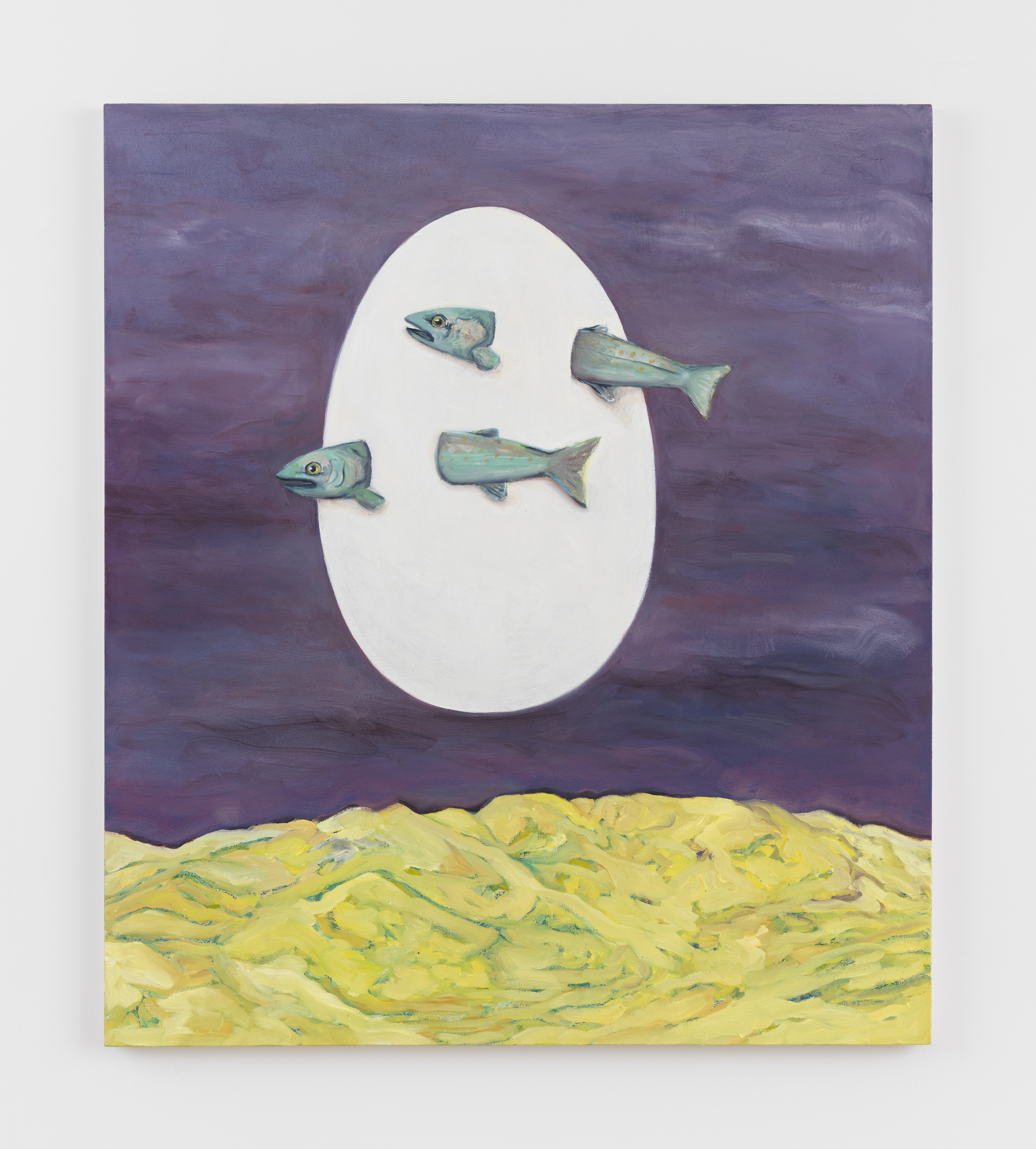 Becky Kolsrud, Abundance, 2025, Oil on canvas, 50 x 44 in.